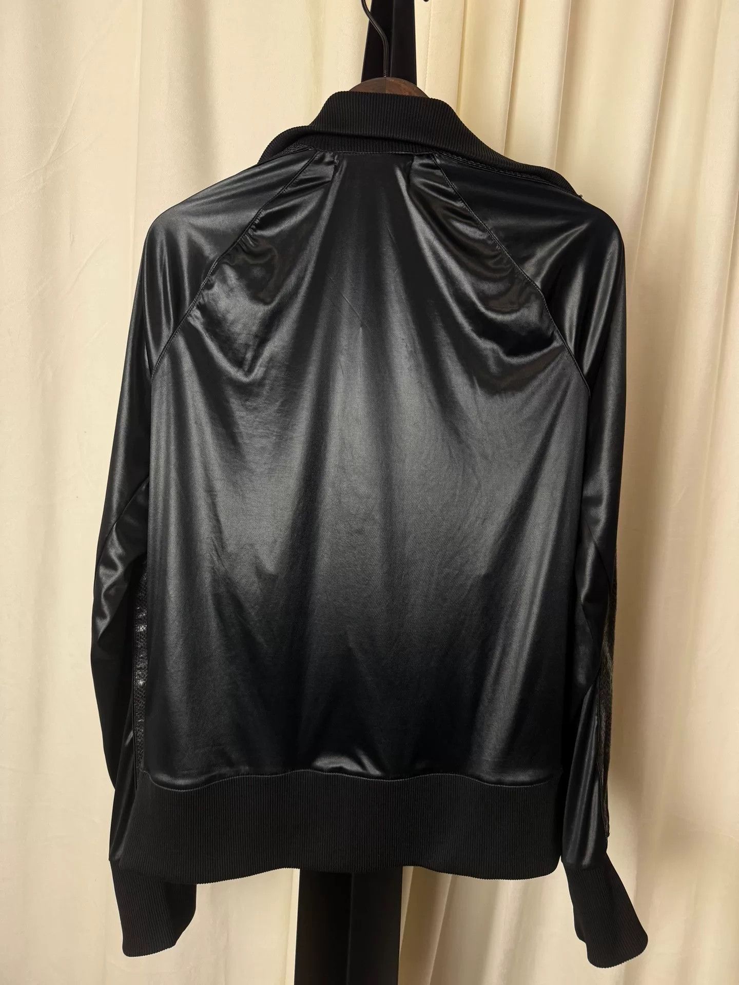BUFFALO BOBS black faux leather bomber jacket Size S / US 4 / IT 40 - 2 Thumbnail