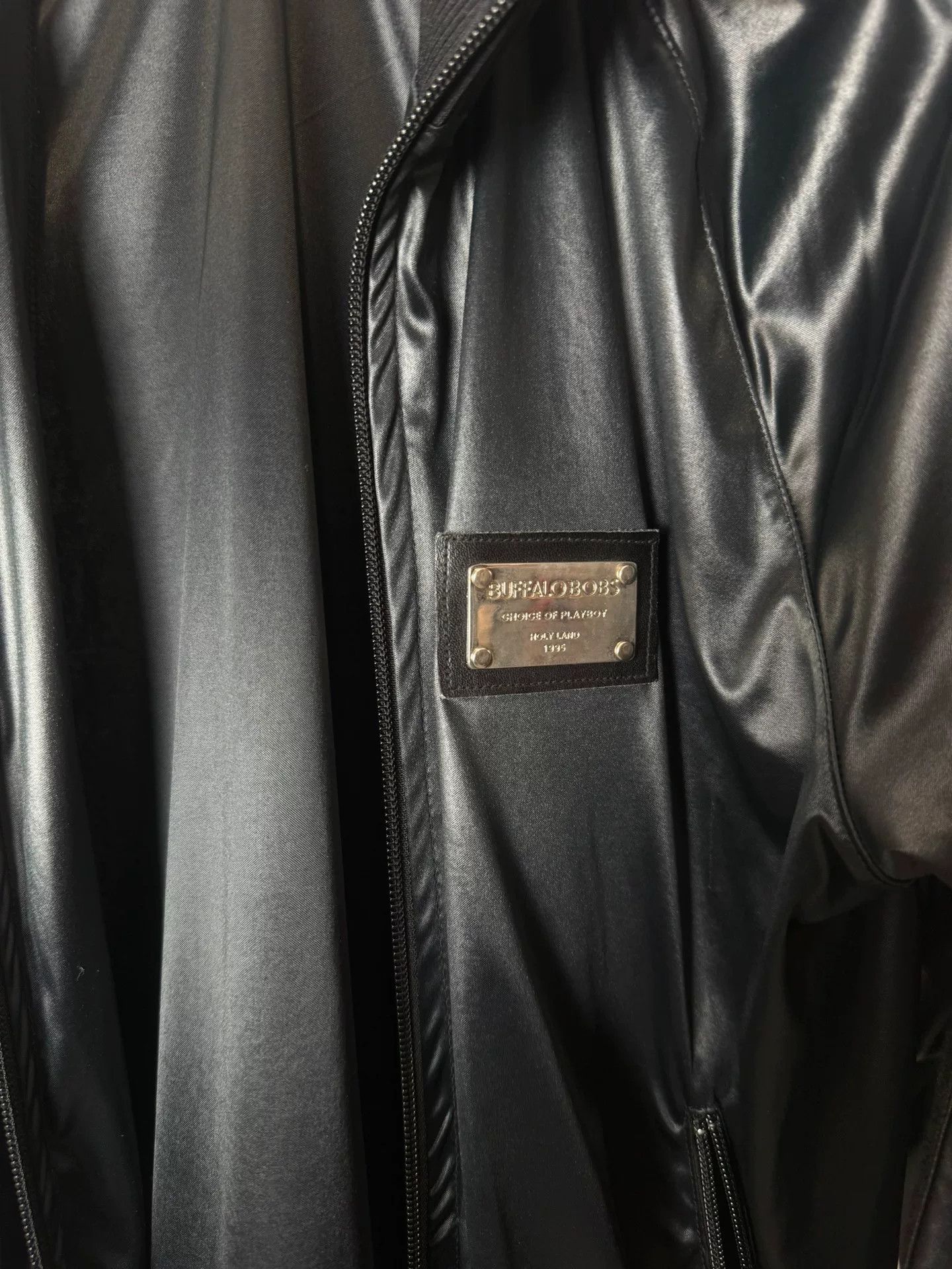BUFFALO BOBS black faux leather bomber jacket Size S / US 4 / IT 40 - 7 Thumbnail