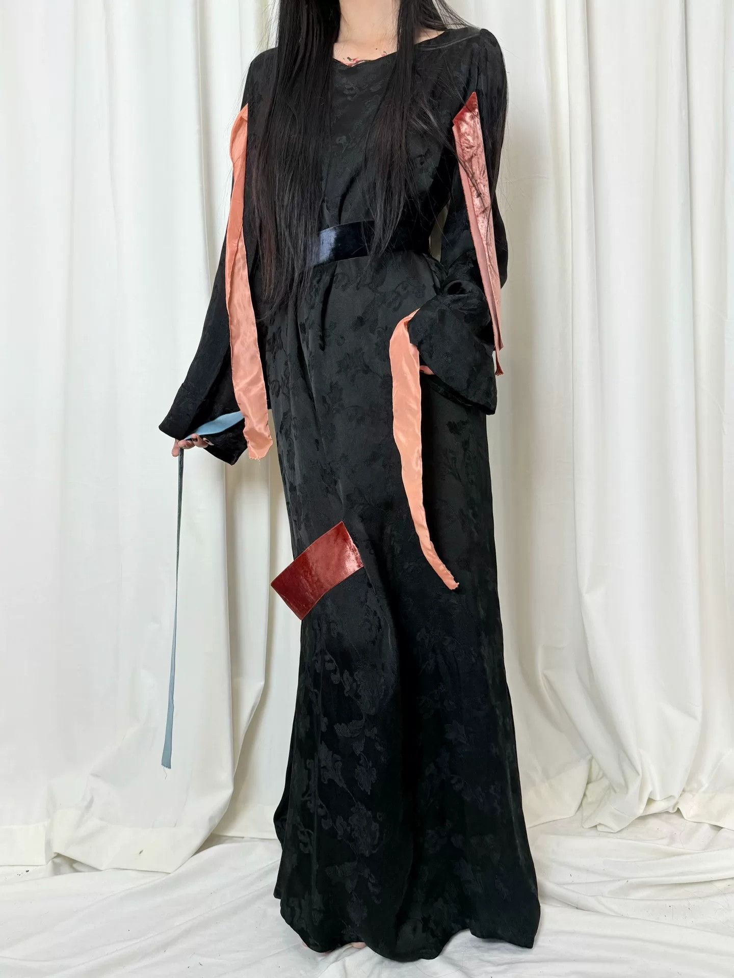 Masaki Matsushima Masaki Matsushima Silk Long Dress with Patterns Size M / US 6-8 / IT 42-44 - 3 Thumbnail