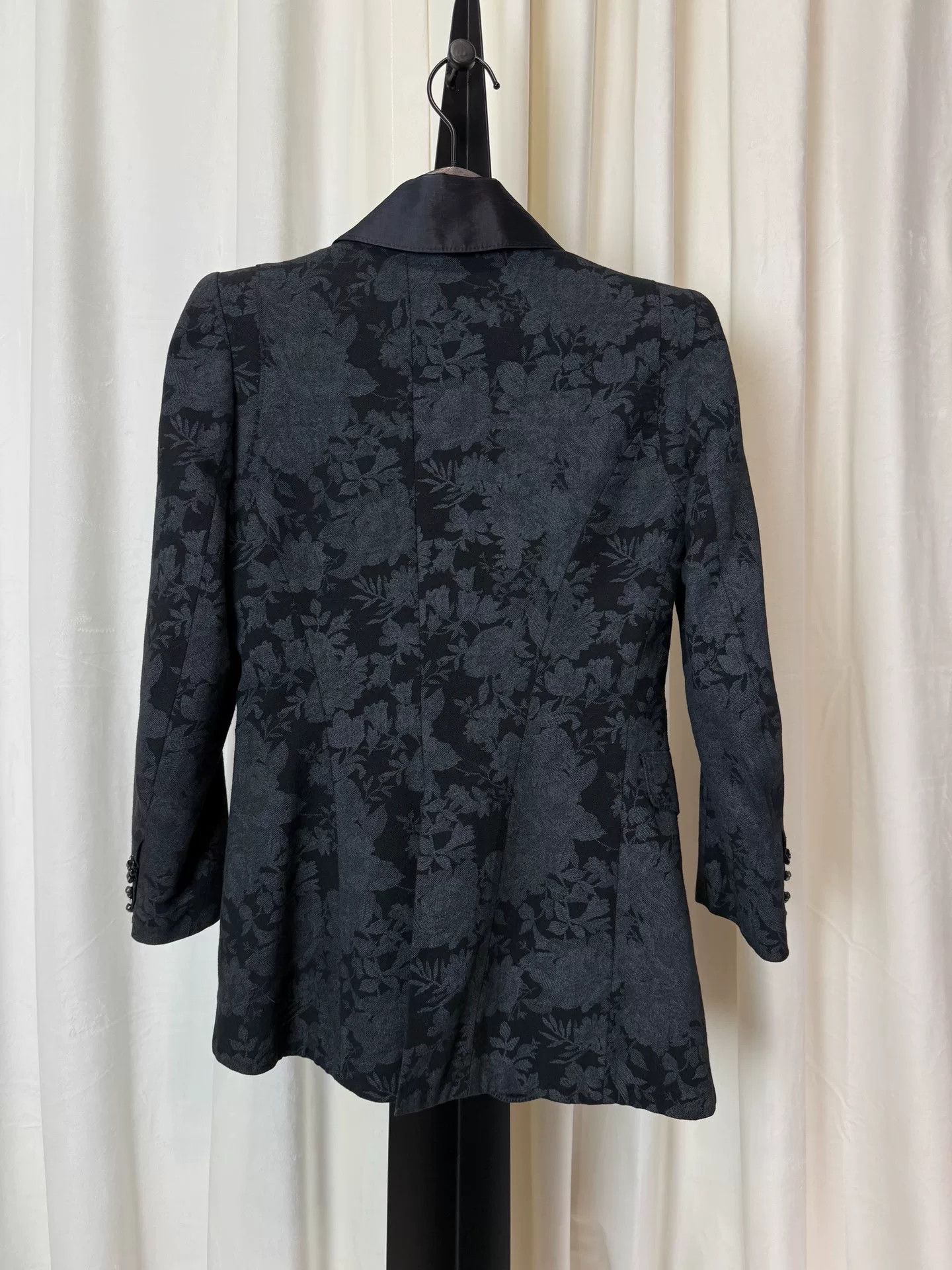 If Six Was Nine Ifsixwasnine Floral Print Blazer Size XS / US 0-2 / IT 36-38 - 4 Thumbnail