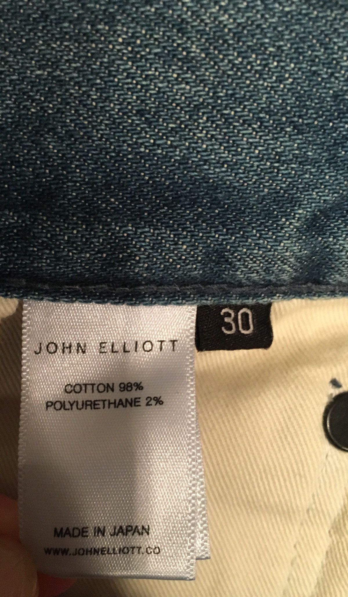 John Elliott John Elliott Presidio Cast 2 Denim (Paint Splatter) Size US 30 / EU 46 - 8 Thumbnail