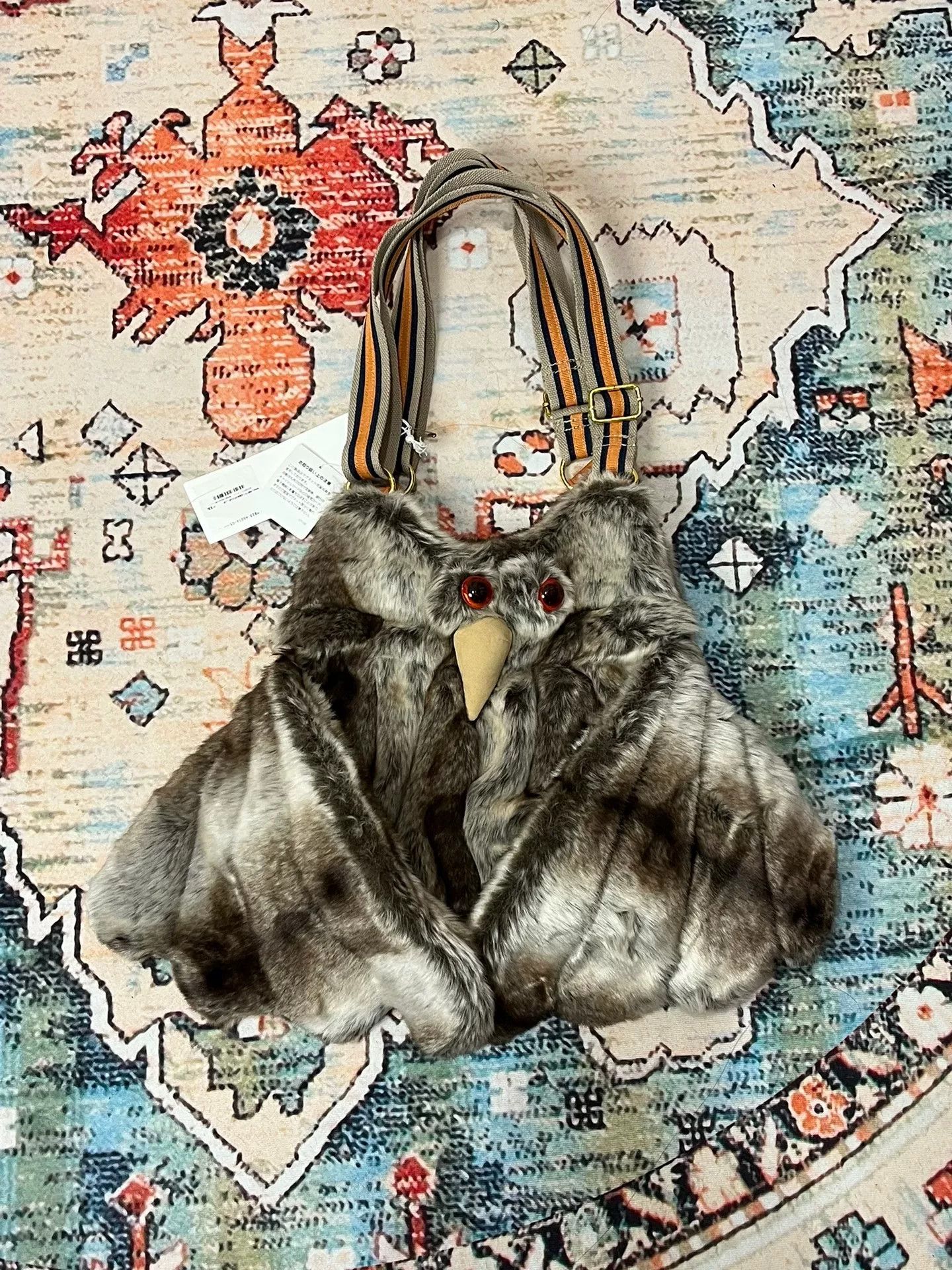 mercibeaucoup mercibeaucoup owl plush shoulder bag Size ONE SIZE - 2 Thumbnail