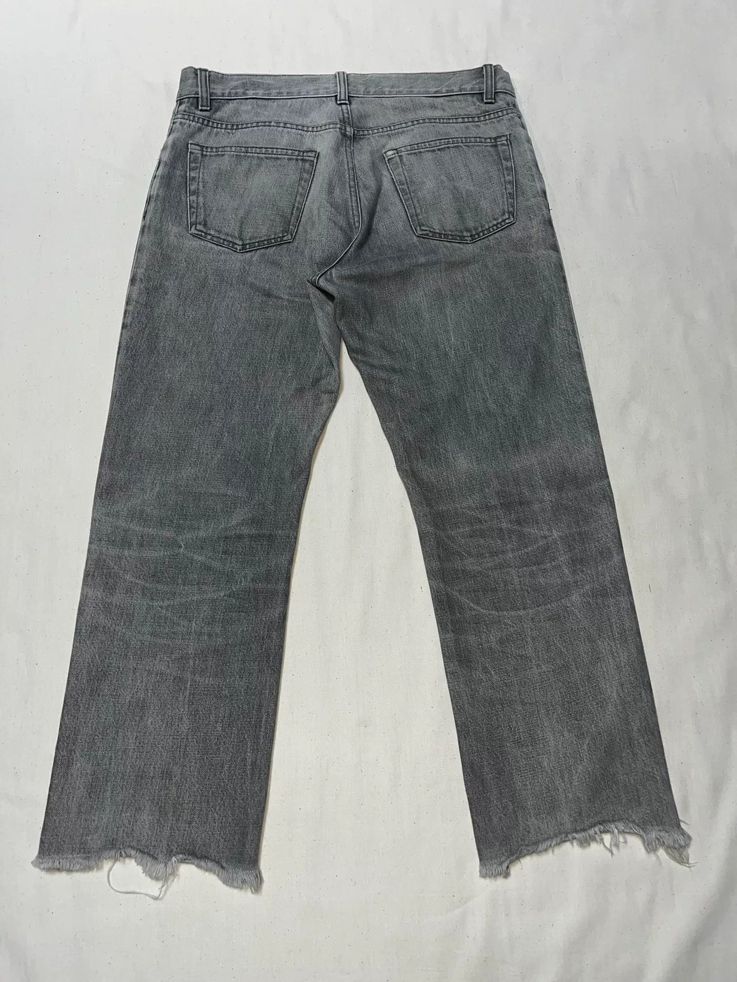 Helmut Lang Helmut Lang Frayed Denim Pants Size M Size US 32 / EU 48 - 2 Thumbnail