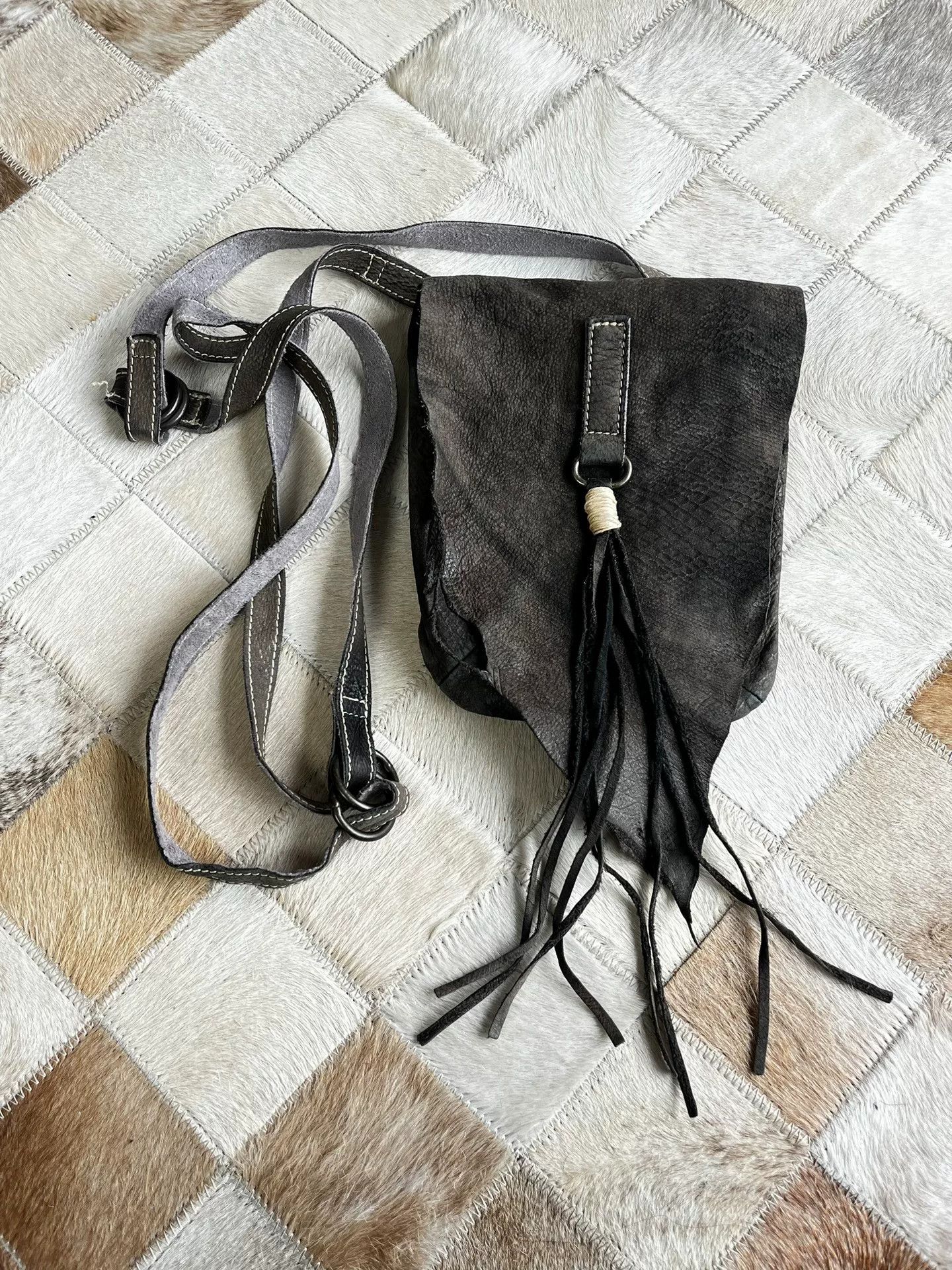 MASAHIROMARUYAMA Kyoji Maruyama Cowhide Fringe Crossbody Bag Size ONE SIZE - 6 Thumbnail