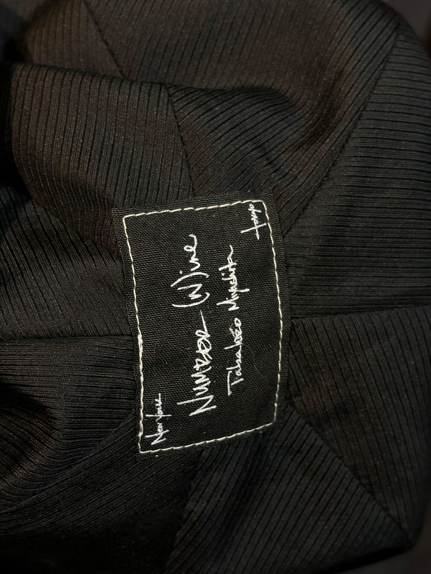 Number (N)ine number nine pilot cap in noir color Size ONE SIZE - 4 Thumbnail