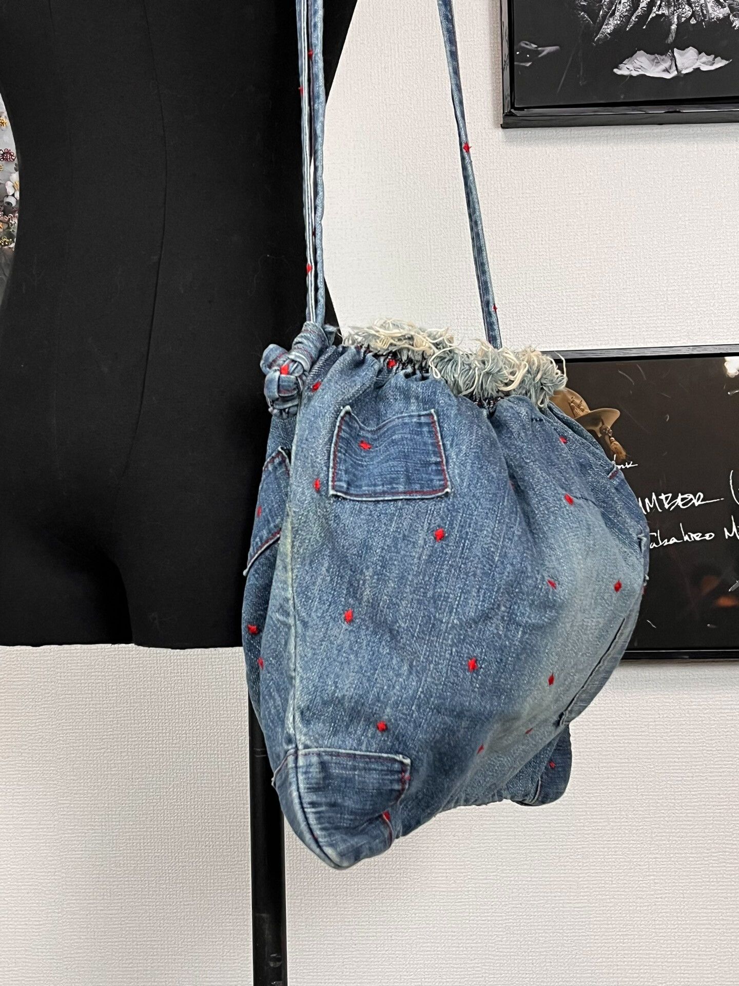 Undercover denim patchwork crossbody bag Size ONE SIZE - 5 Thumbnail