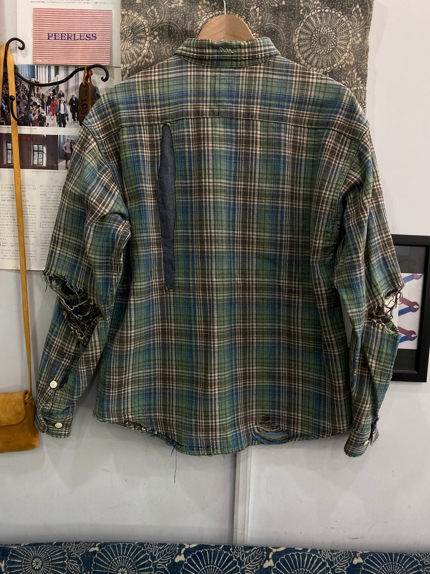 Visvim visvim green lumber shirt long sleeve Size US S / EU 44-46 / 1 - 2 Thumbnail