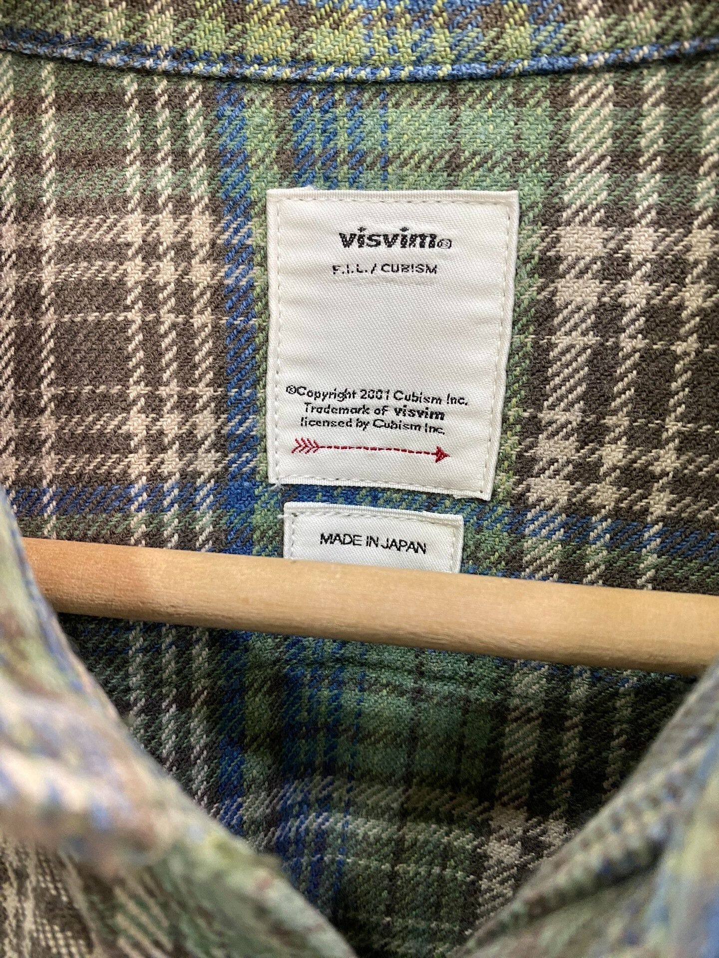 Visvim visvim green lumber shirt long sleeve Size US S / EU 44-46 / 1 - 3 Thumbnail