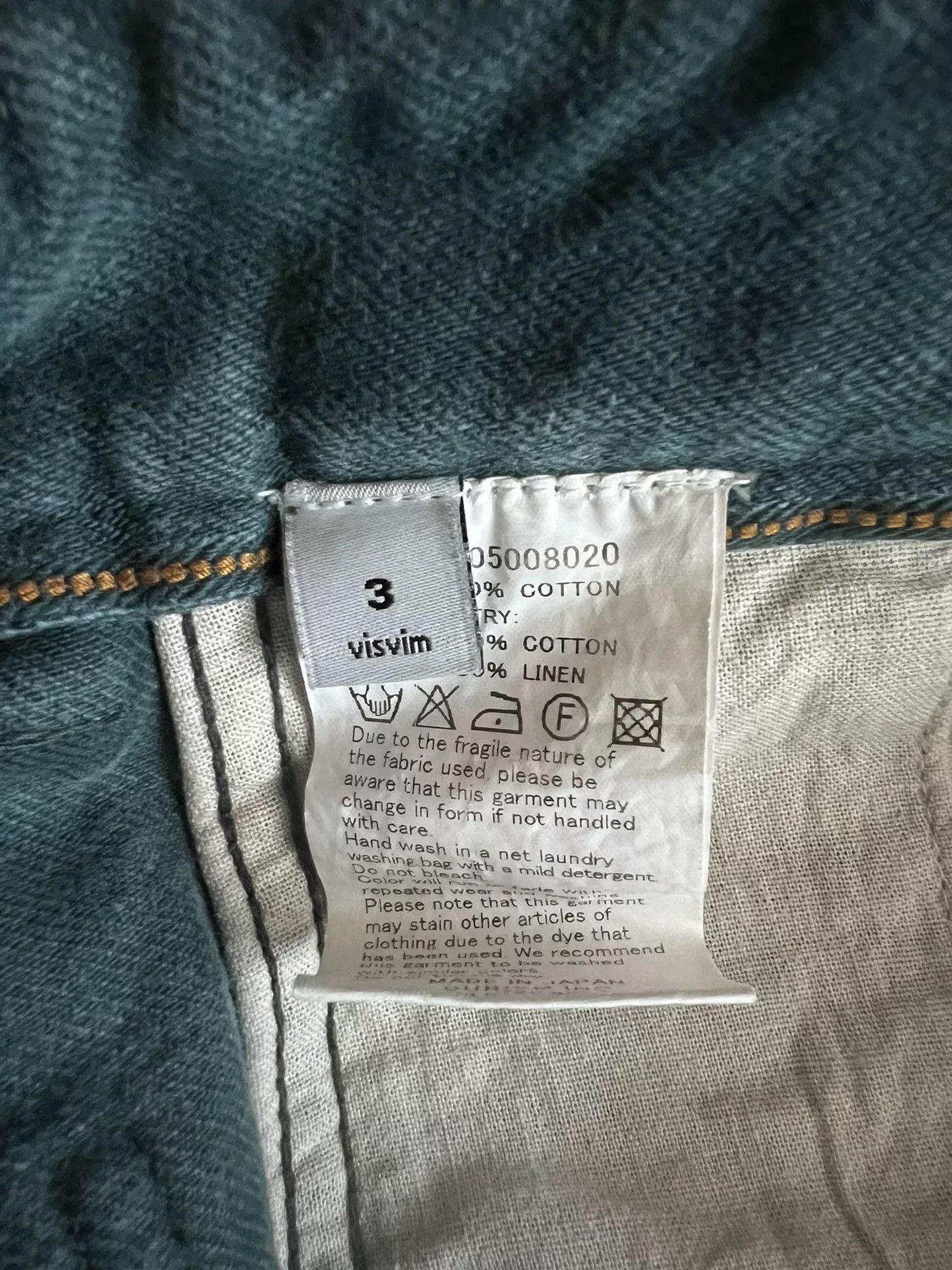 Visvim visvim vintage washed shorts in green Size US 34 / EU 50 - 9 Thumbnail