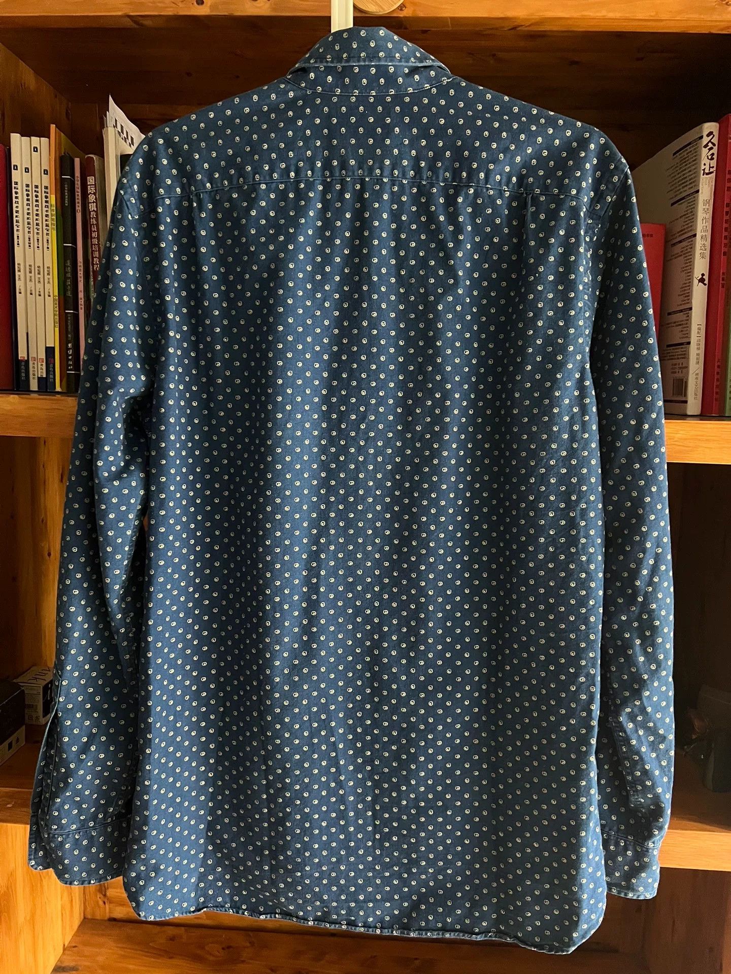 RRL Ralph Lauren stunning blue dye RRL button-up shirt Size US M / EU 48-50 / 2 - 5 Thumbnail