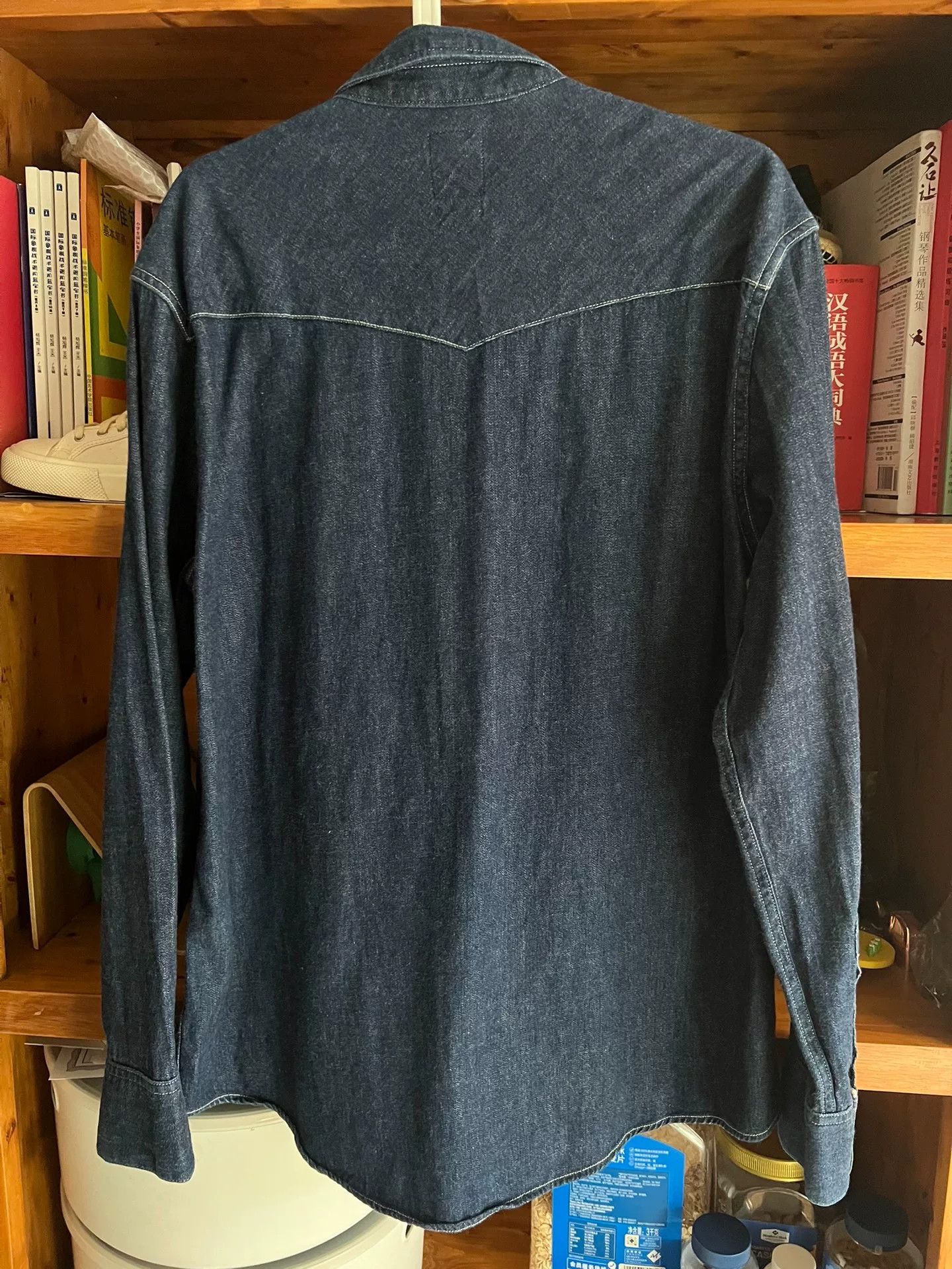 Visvim authentic visvim blue dye denim shirt Size US M / EU 48-50 / 2 - 6 Thumbnail
