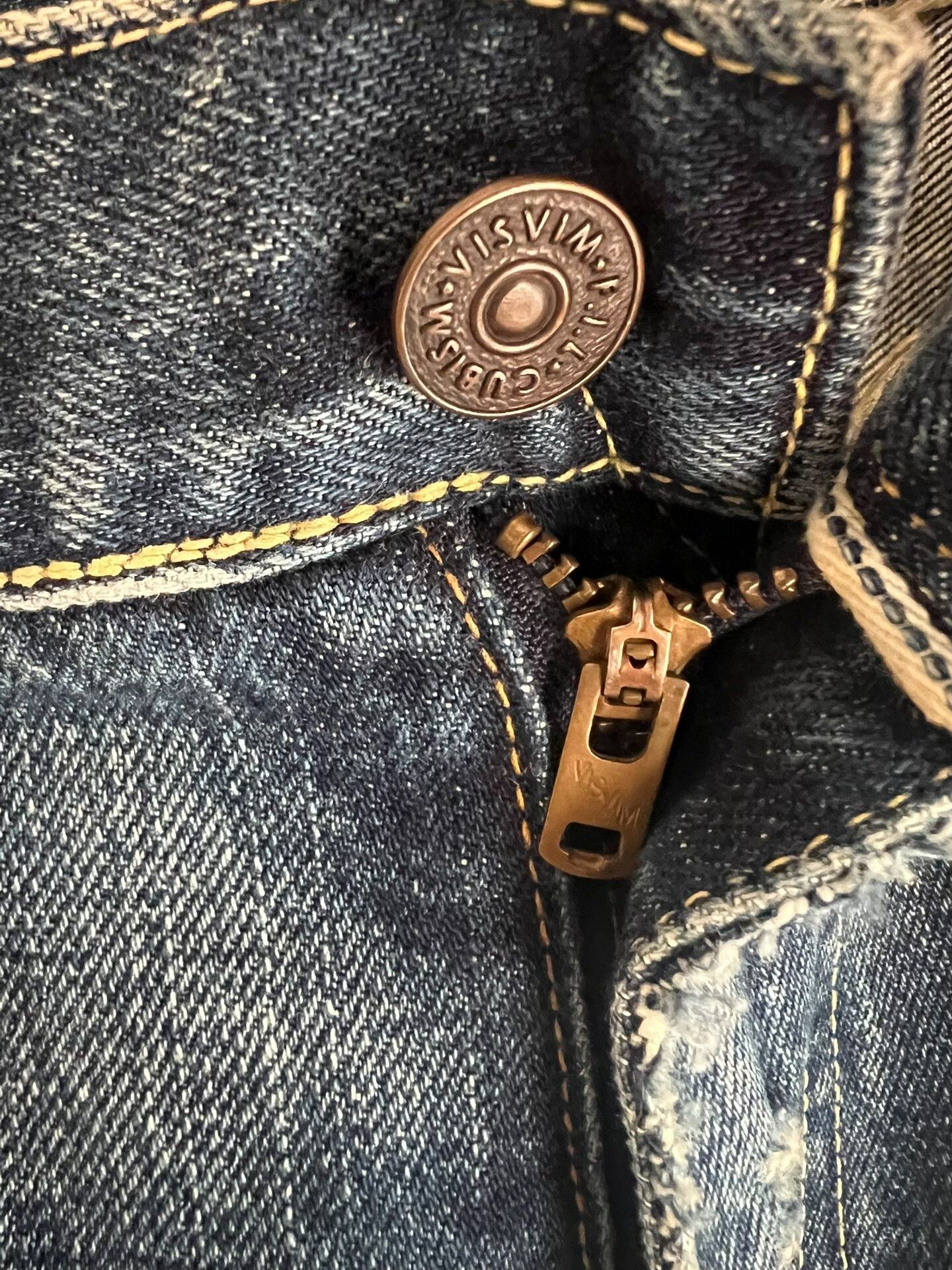 Visvim visvim distressed denim jeans with unique features Size US 32 / EU 48 - 4 Thumbnail