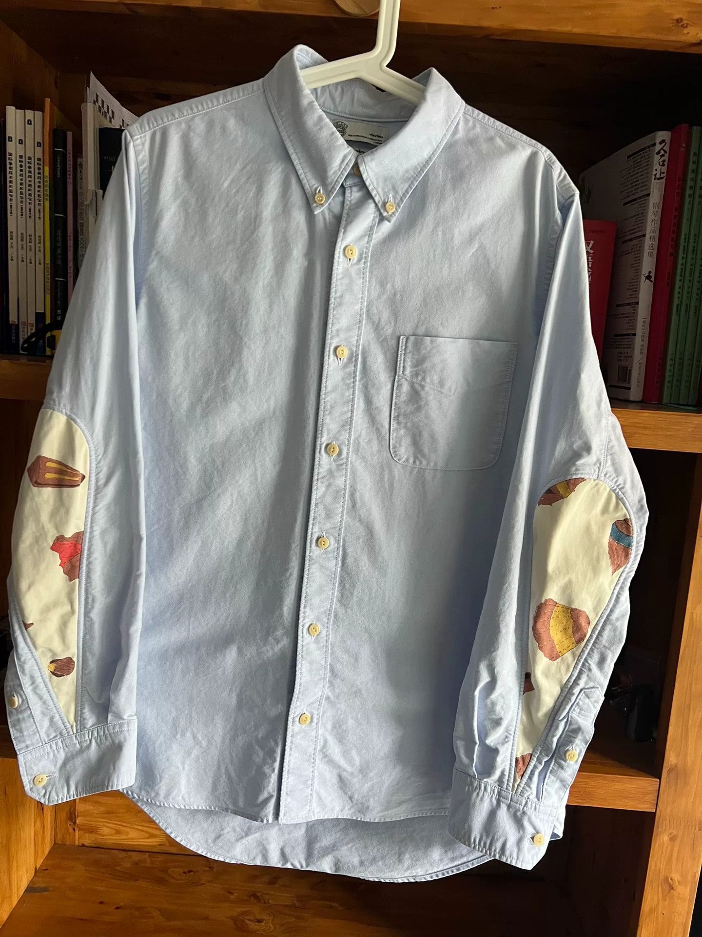 Visvim visvim Giza Cotton Water Drop Sleeve Shirt Size US M / EU 48-50 / 2 - 3 Thumbnail