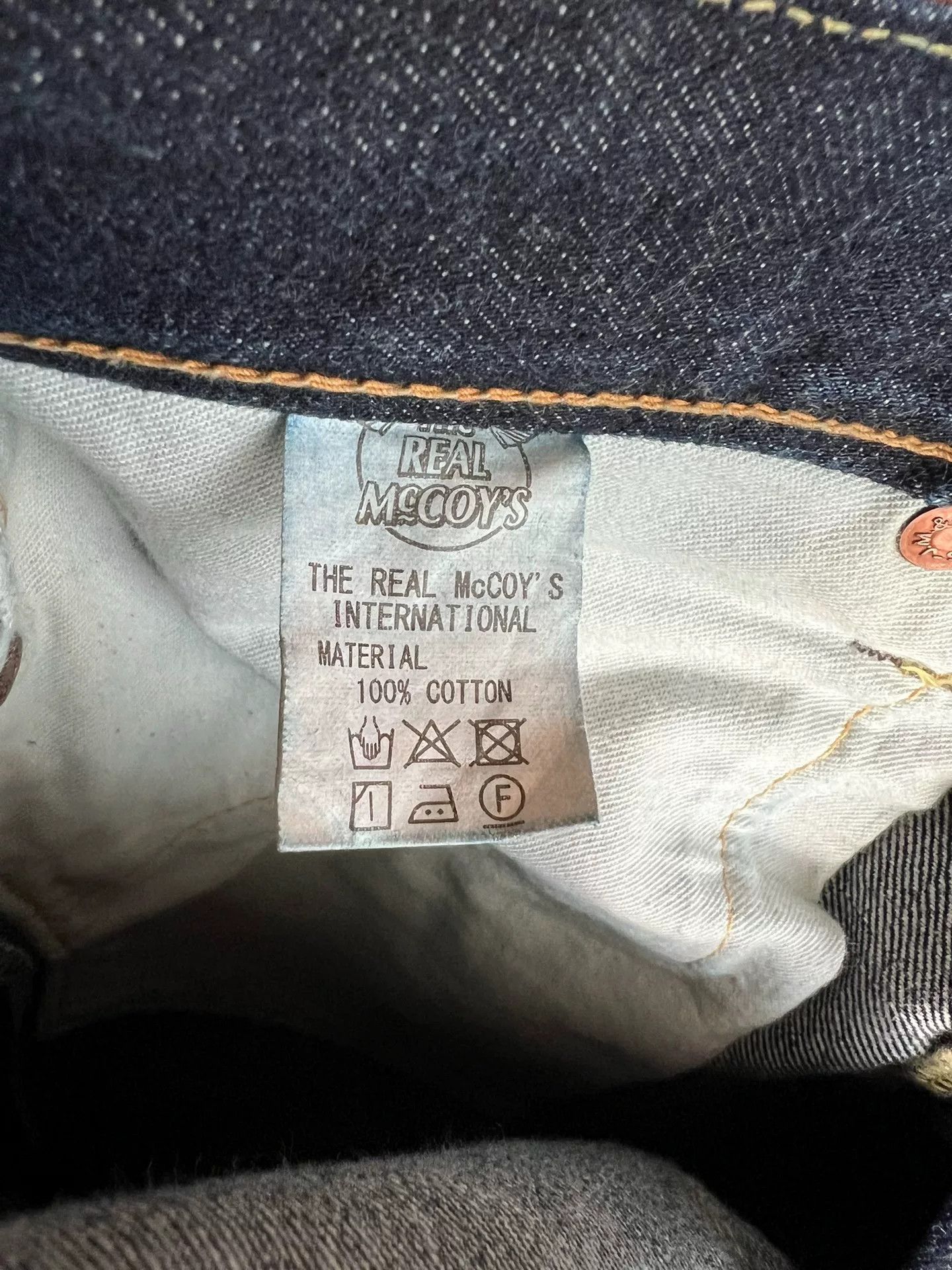 Visvim Joe McCoy&Co Straight Cut Denim Jeans Size US 33 - 7 Thumbnail