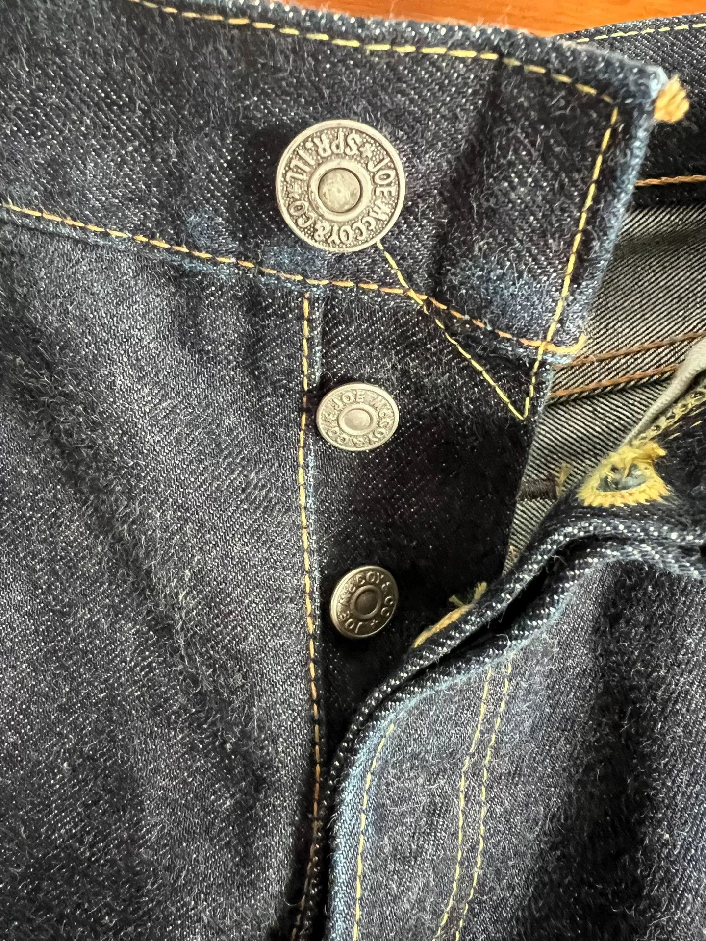 Visvim Joe McCoy&Co Straight Cut Denim Jeans Size US 33 - 5 Thumbnail