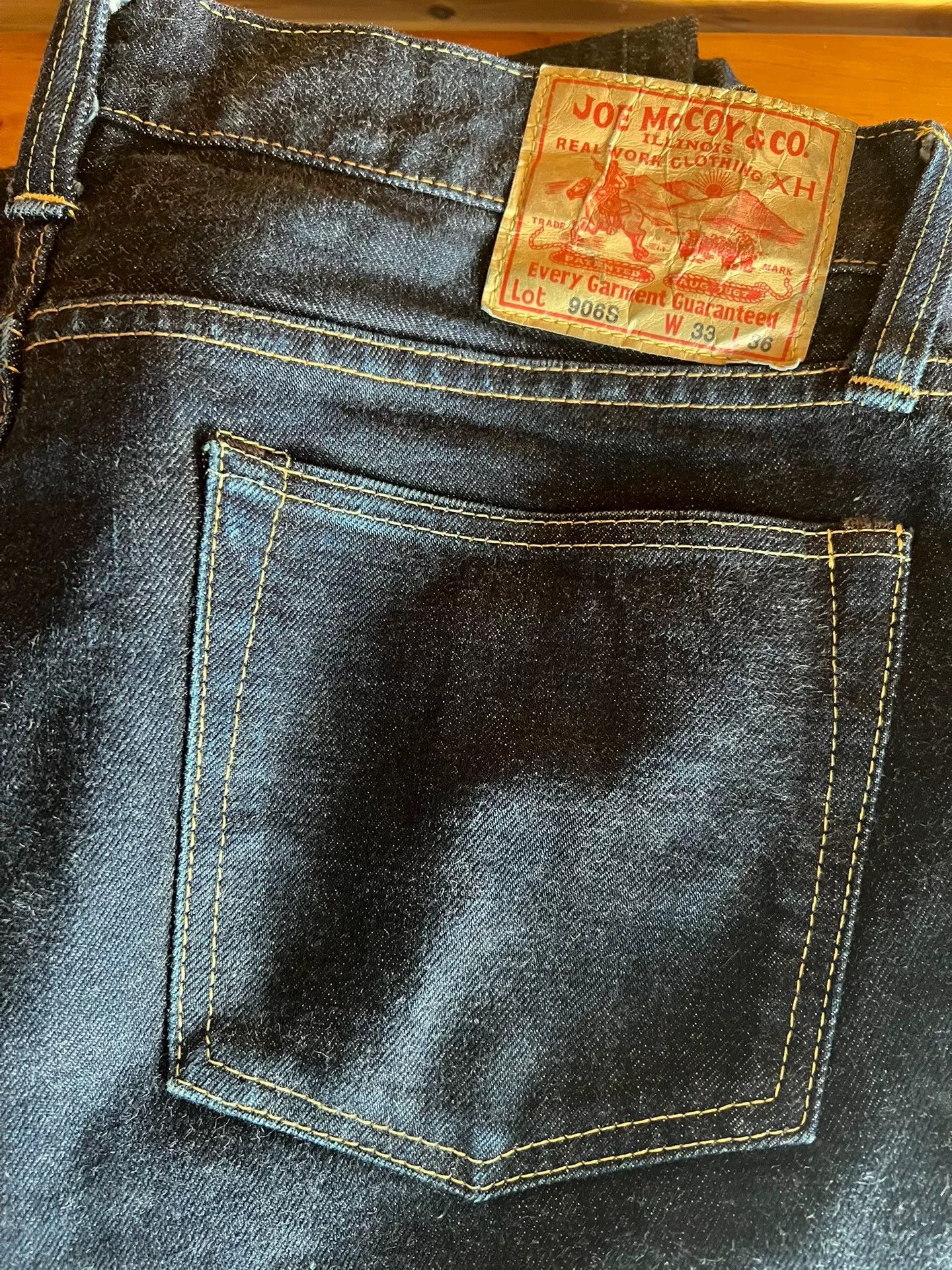 Visvim Joe McCoy&Co Straight Cut Denim Jeans Size US 33 - 9 Thumbnail