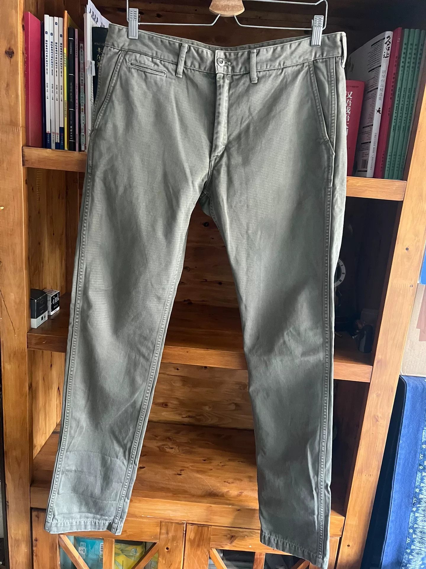 Visvim olive green military officer pants size 33 Size US 33 - 3 Thumbnail