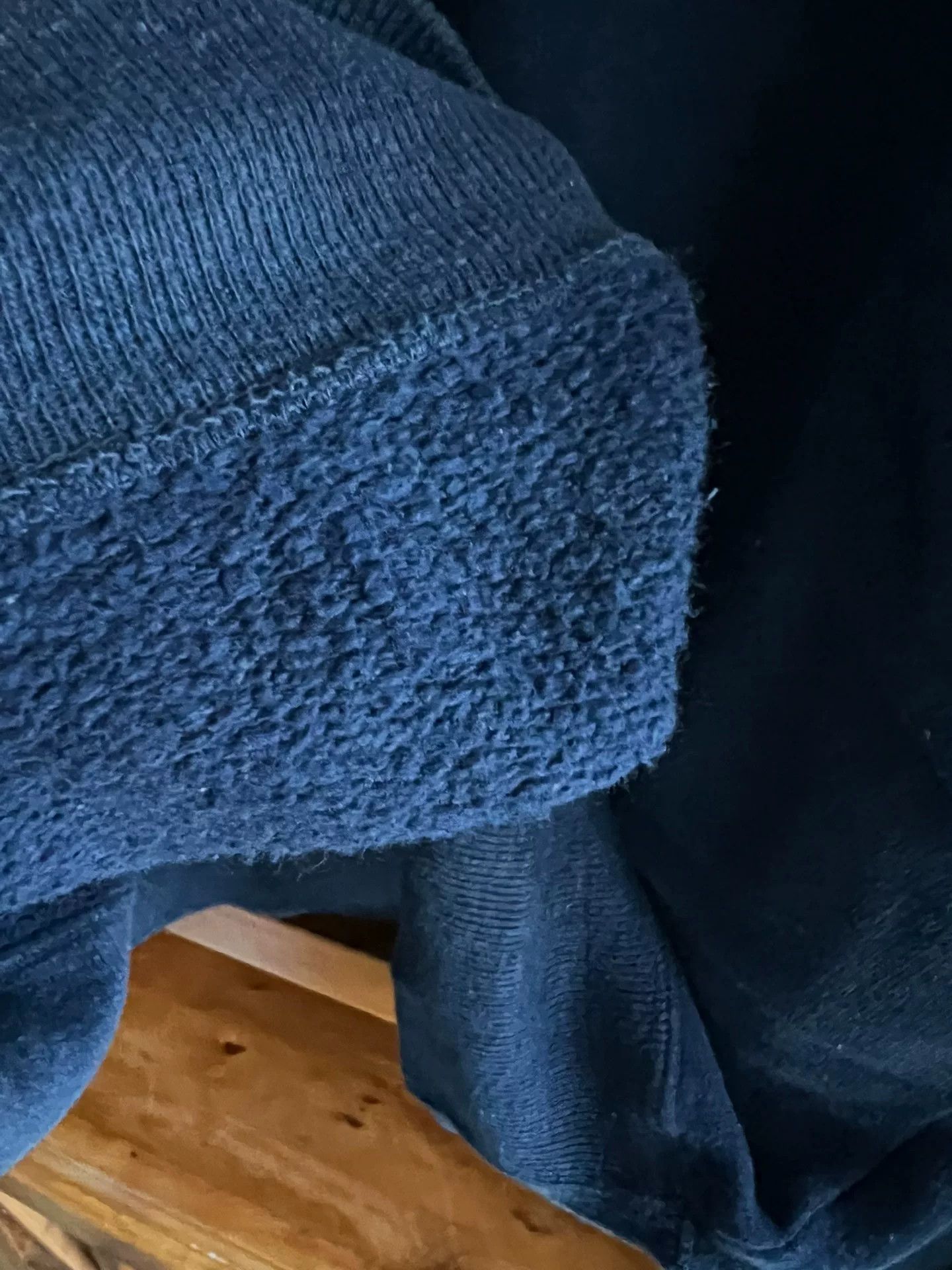 Blue Blue Japan blue denim wash sweatshirt with text Size US M / EU 48-50 / 2 - 7 Thumbnail