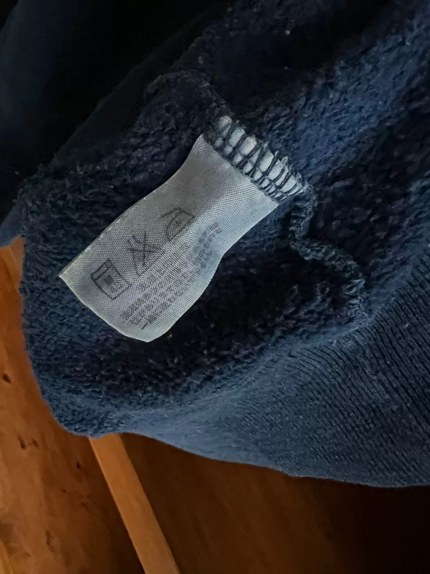 Blue Blue Japan blue denim wash sweatshirt with text Size US M / EU 48-50 / 2 - 5 Thumbnail