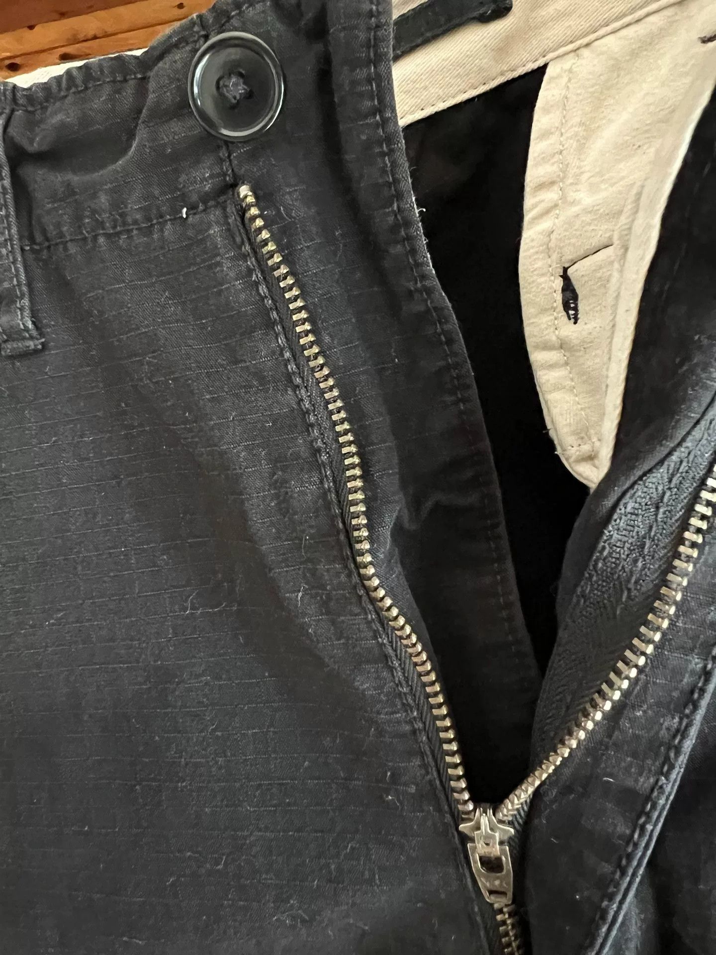 RRL Ralph Lauren black military cargo pants with great details Size US 30 / EU 46 - 5 Thumbnail