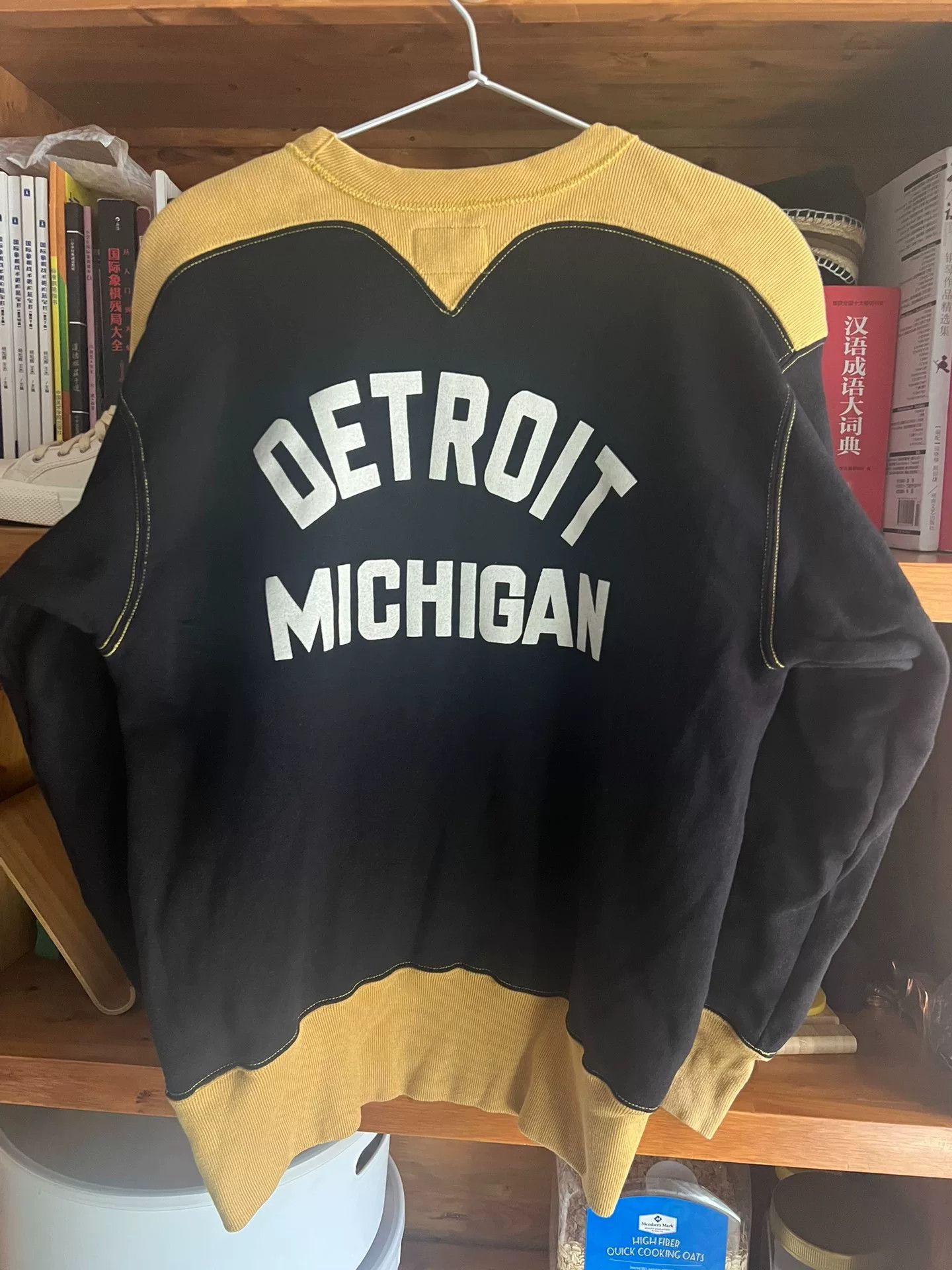 The Real McCoy's vintage buco fleece sweatshirt in black and yellow Size US S / EU 44-46 / 1 - 7 Thumbnail