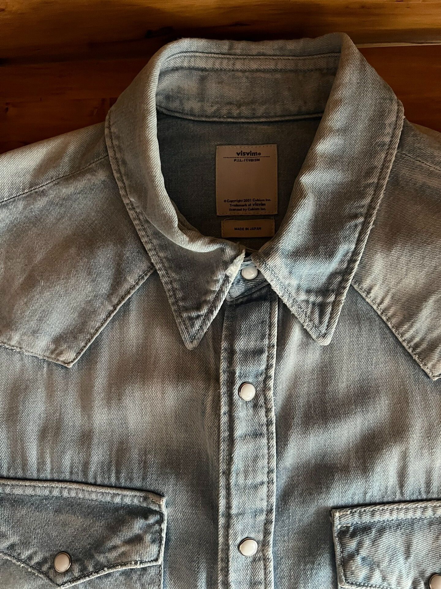 Visvim vintage visvim denim shirt with paisley design Size US M / EU 48-50 / 2 - 9 Thumbnail