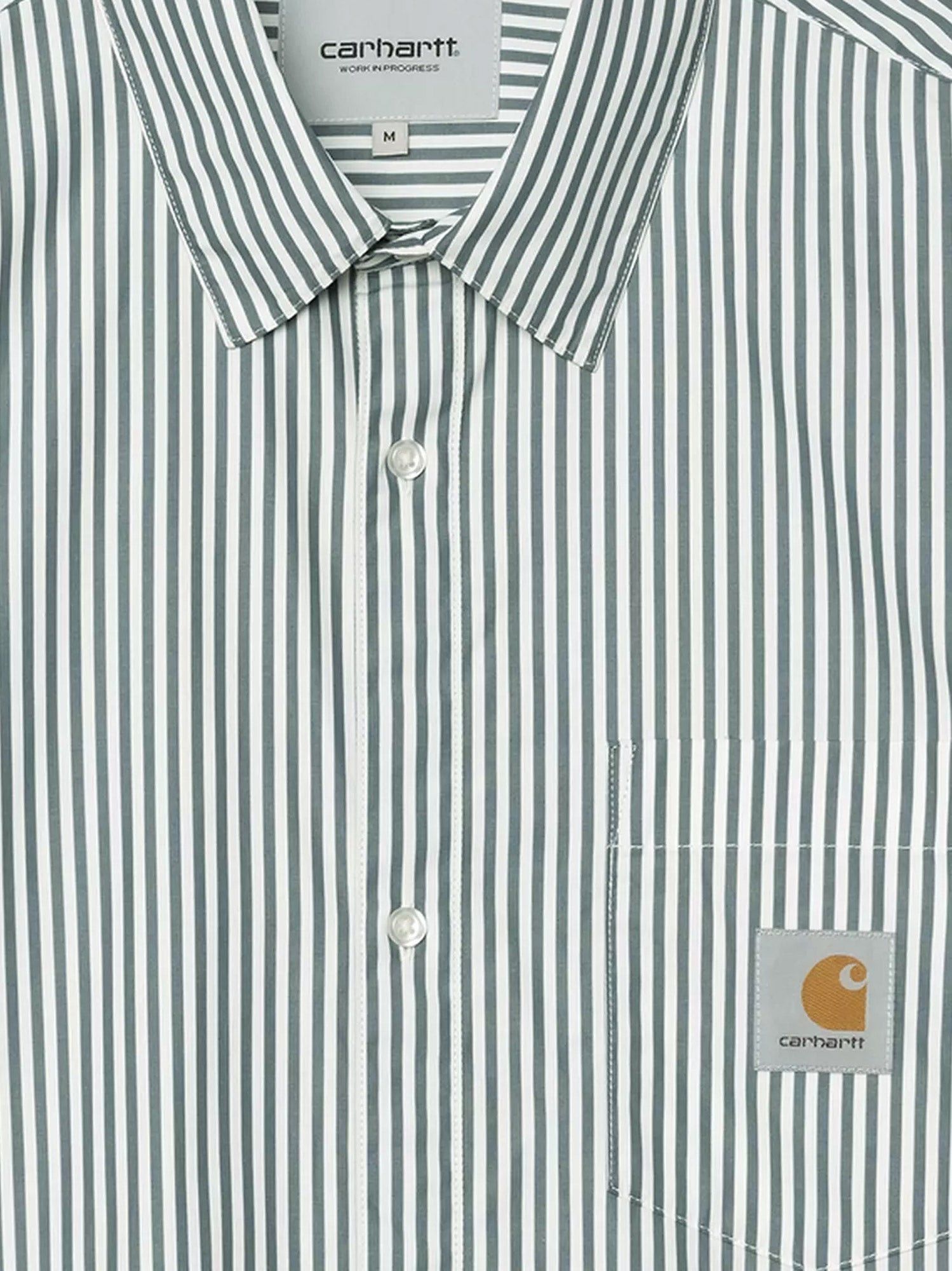 Carhartt Wip Daldry striped cotton shirt XL - USA Tariffs Included Size US XL / EU 56 / 4 - 3 Thumbnail