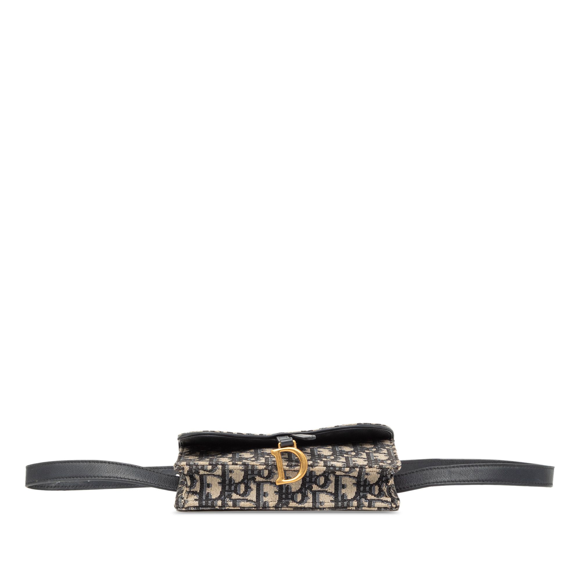 Dior Dior Oblique Canvas Saddle Belt Bag Size ONE SIZE - 3 Thumbnail