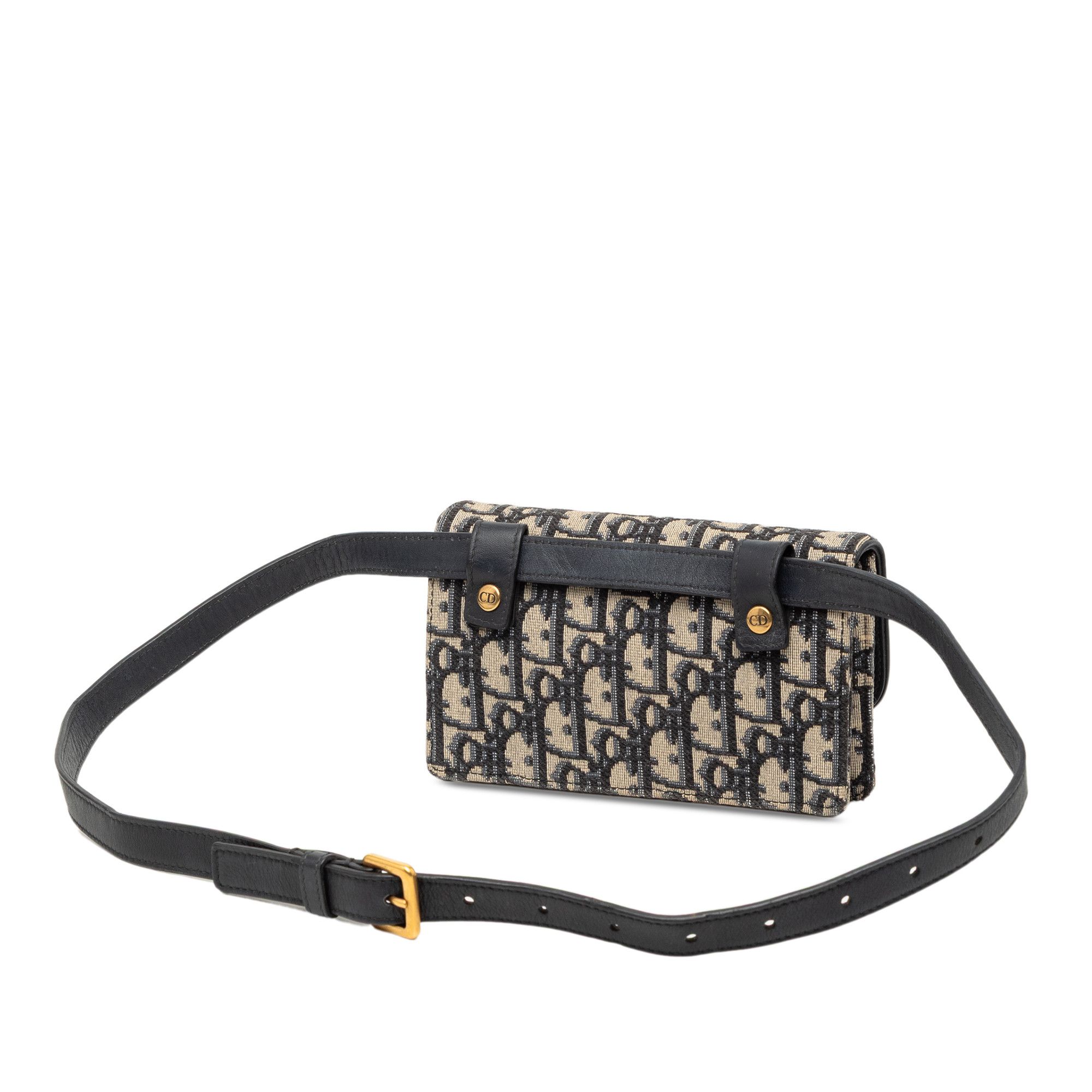 Dior Dior Oblique Canvas Saddle Belt Bag Size ONE SIZE - 2 Thumbnail