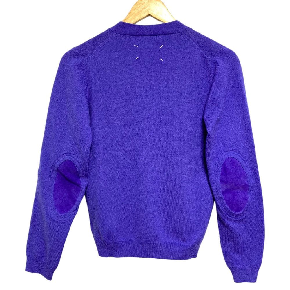 Maison Margiela Maison Martin Margiela Maison Margiela Elbow Patch Wool Cardigan Others Tops S51HA0870 DUTY FREE for USA Size ONE SIZE - 2 Thumbnail