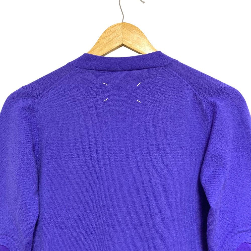 Maison Margiela Maison Martin Margiela Maison Margiela Elbow Patch Wool Cardigan Others Tops S51HA0870 DUTY FREE for USA Size ONE SIZE - 3 Thumbnail