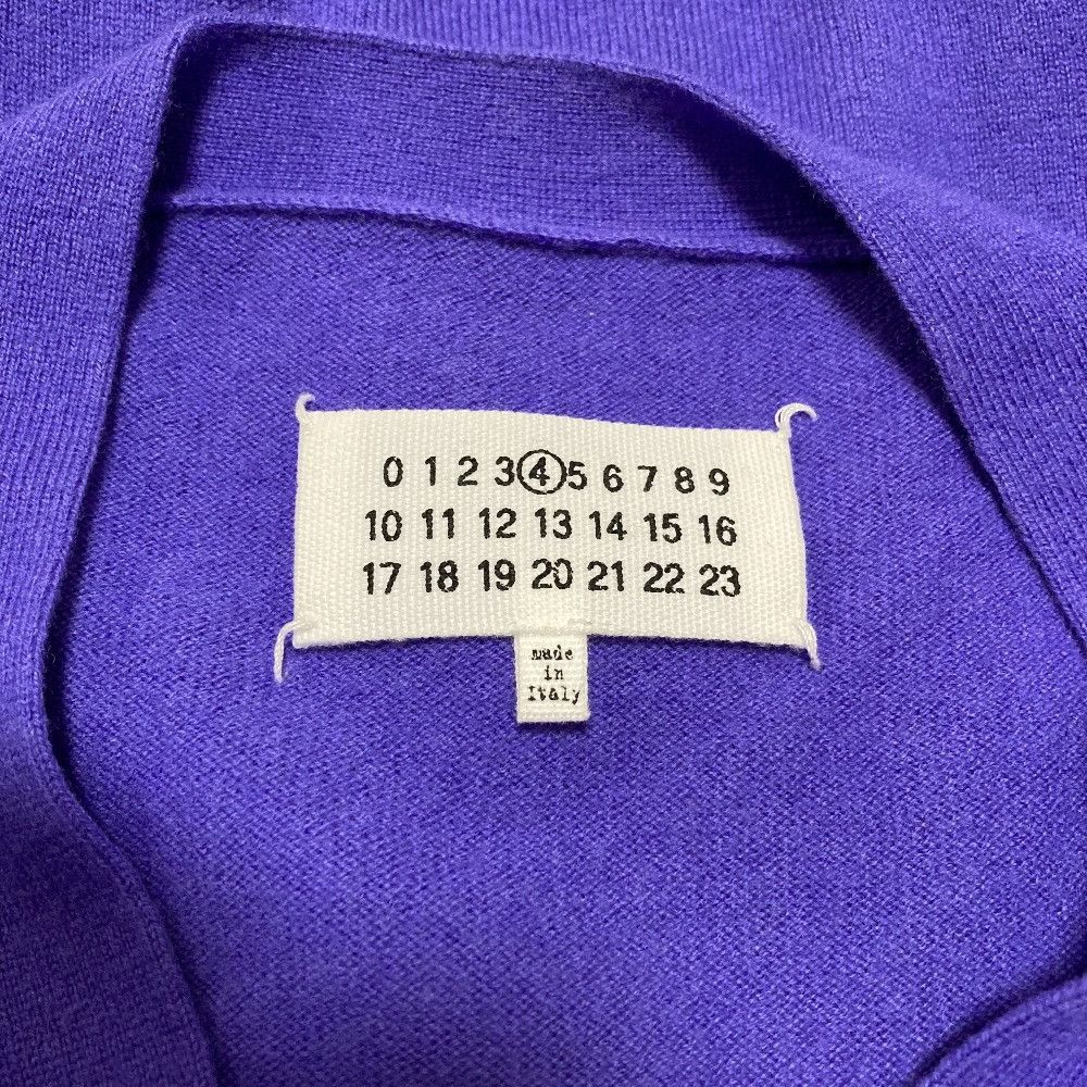 Maison Margiela Maison Martin Margiela Maison Margiela Elbow Patch Wool Cardigan Others Tops S51HA0870 DUTY FREE for USA Size ONE SIZE - 6 Thumbnail