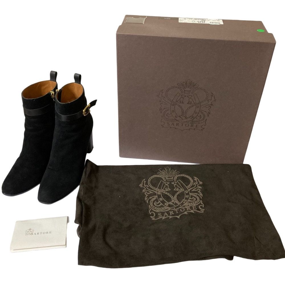 Other Other Sartore Suede Leather Ankle Boots Suede Shoes DUTY FREE for USA Size ONE SIZE - 10 Thumbnail
