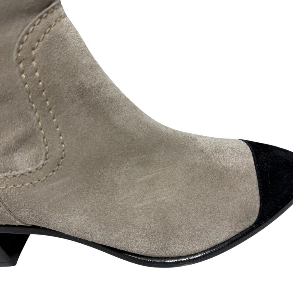 Chanel Chanel Chanel Suede Short Boots Suede Shoes DUTY FREE for USA Size ONE SIZE - 8 Thumbnail