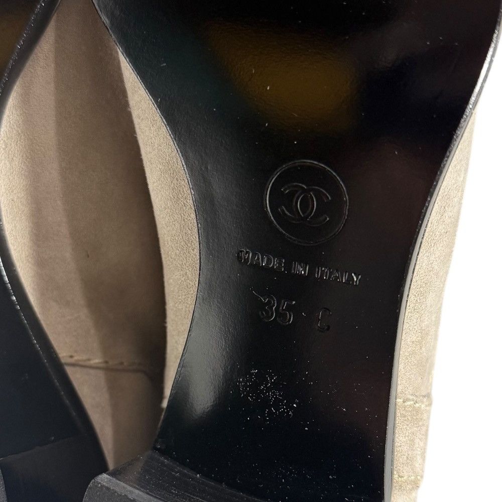 Chanel Chanel Chanel Suede Short Boots Suede Shoes DUTY FREE for USA Size ONE SIZE - 10 Thumbnail