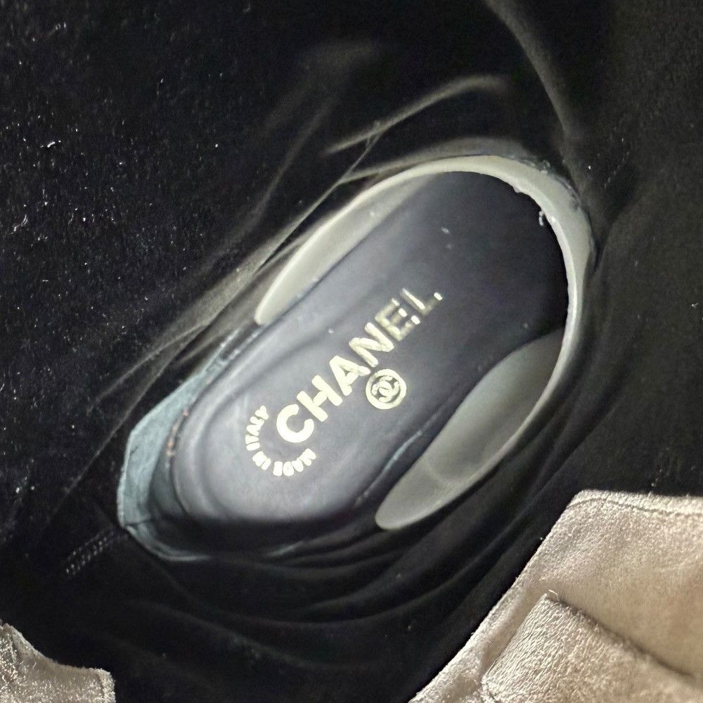 Chanel Chanel Chanel Suede Short Boots Suede Shoes DUTY FREE for USA Size ONE SIZE - 12 Thumbnail