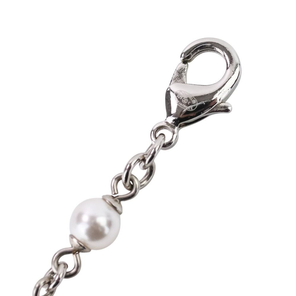Chanel Chanel Chanel Coco Mark Pearl Necklace Metal Necklace A25C DUTY FREE for USA Size ONE SIZE - 11 Thumbnail