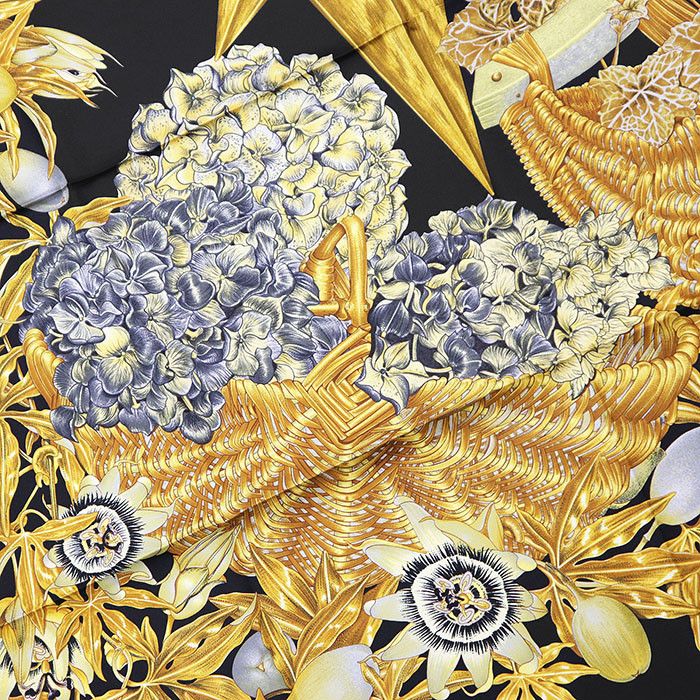 Hermes Hermes Hermès Carré90 PASSIFLORES Silk Scarf Others Scarf DUTY FREE for USA Size ONE SIZE - 5 Thumbnail