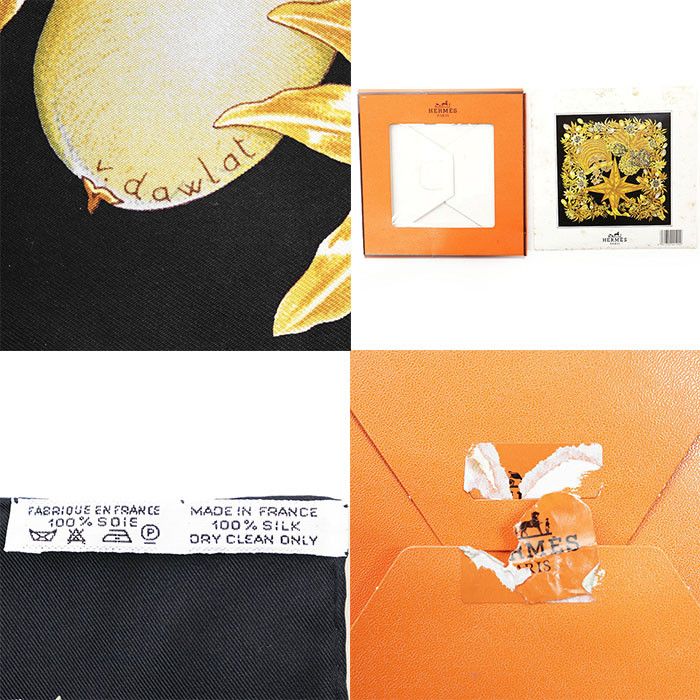 Hermes Hermes Hermès Carré90 PASSIFLORES Silk Scarf Others Scarf DUTY FREE for USA Size ONE SIZE - 10 Thumbnail
