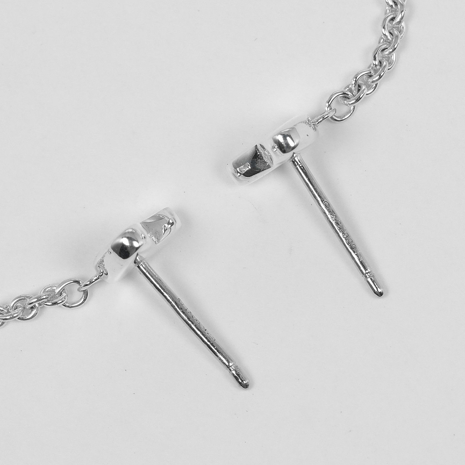 Tiffany & Co. Tiffany & Co. Tiffany Heart Link Drop Silver 925 Earrings Metal Earrings DUTY FREE for USA Size ONE SIZE - 3 Thumbnail