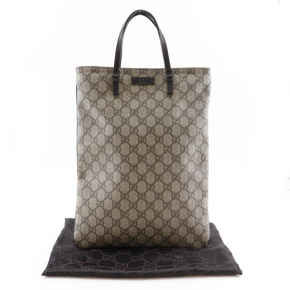 Gucci Gucci Gucci GG Supreme Canvas Tote Bag Canvas Tote Bag 117551 DUTY FREE for USA Size ONE SIZE - 20 Thumbnail