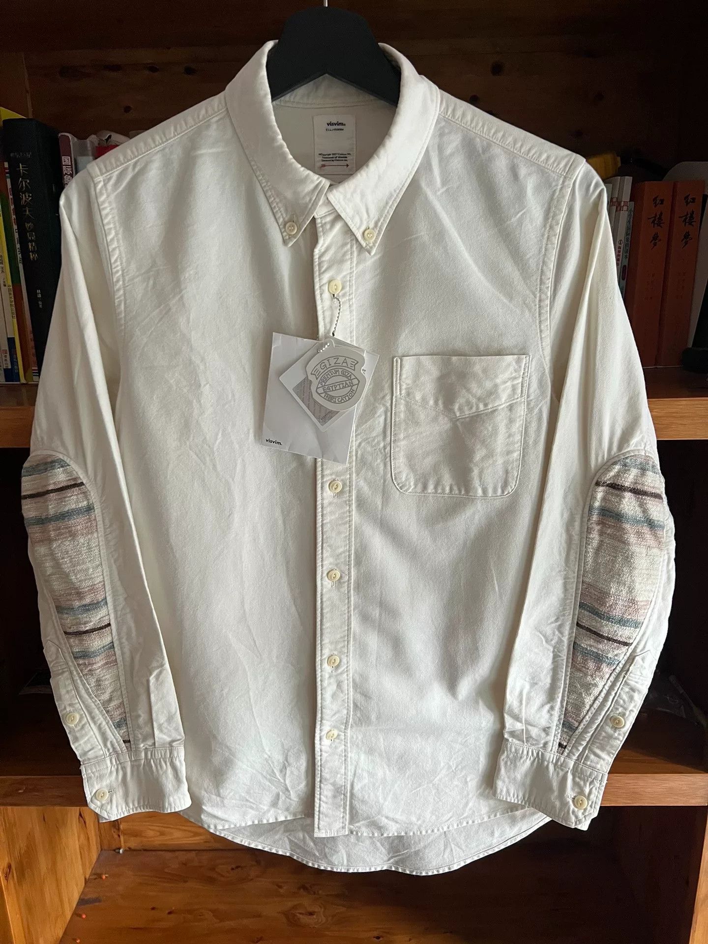 Visvim white mud-dyed GIZA cotton shirt Size US M / EU 48-50 / 2 - 4 Thumbnail