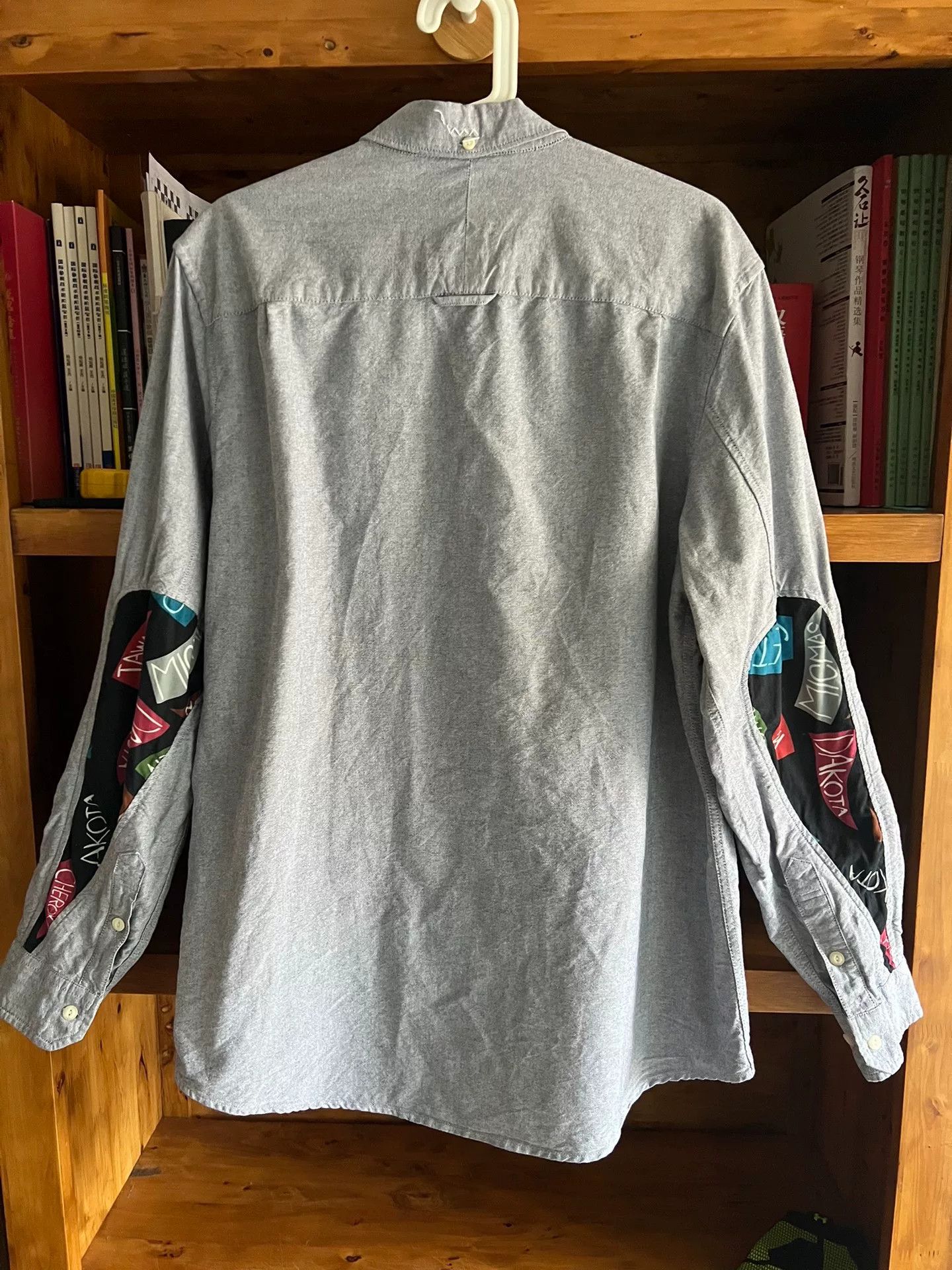 Visvim visvim gray cotton drop sleeve shirt Size US M / EU 48-50 / 2 - 6 Thumbnail