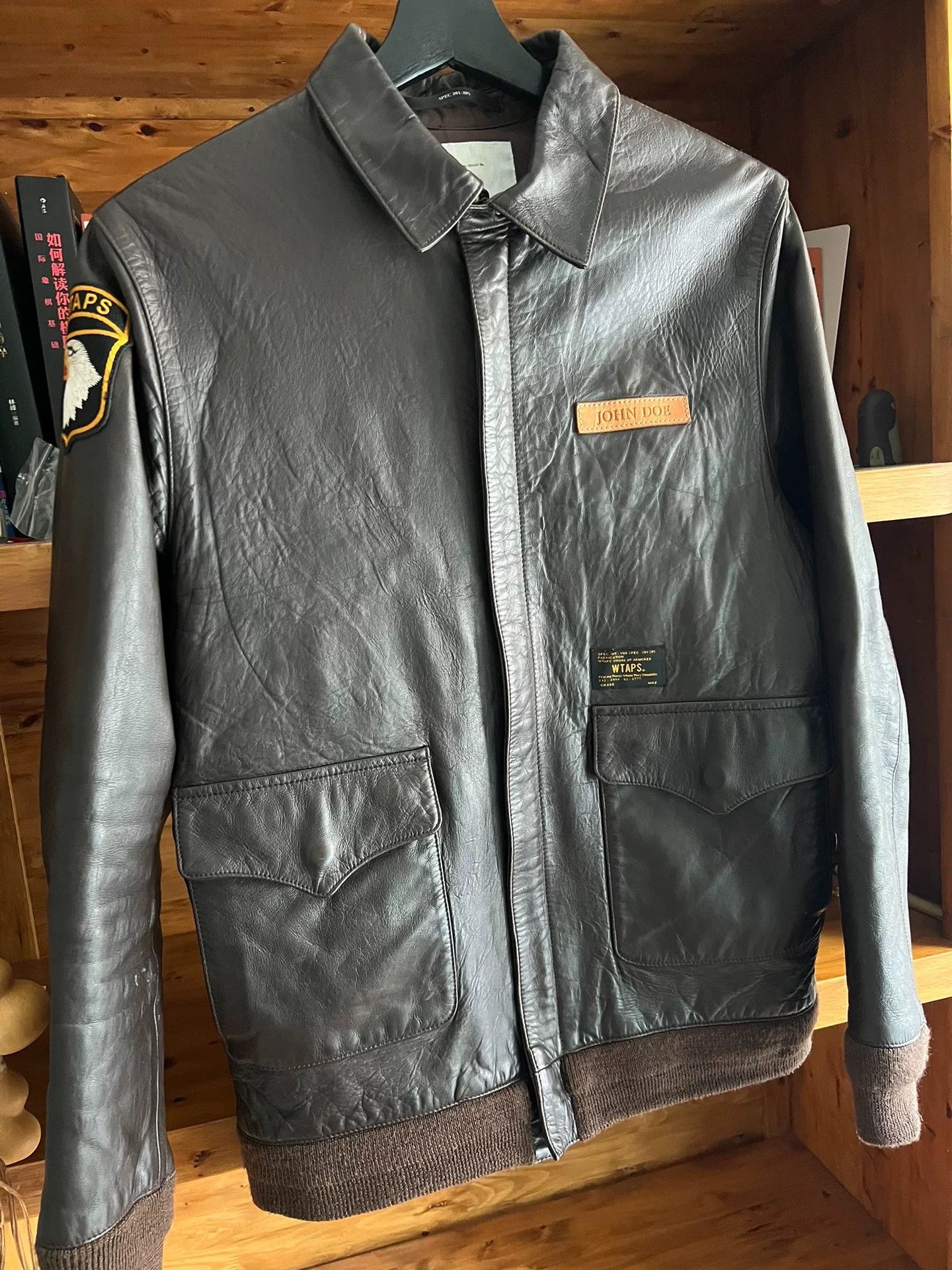 Visvim wtaps genuine early edition leather jacket Size US M / EU 48-50 / 2 - 2 Thumbnail