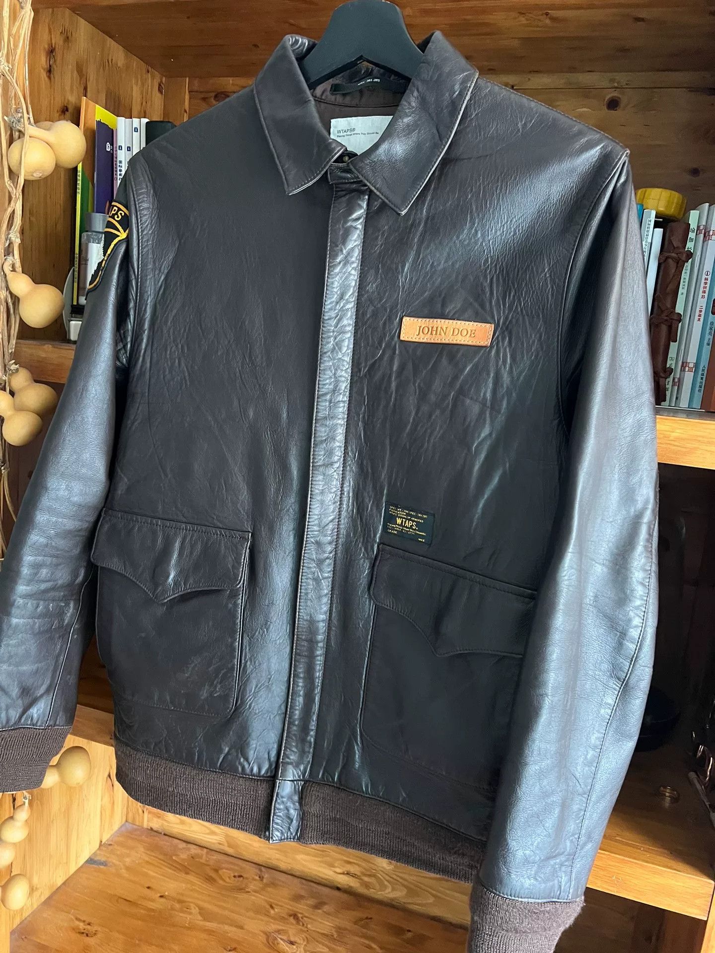 Visvim wtaps genuine early edition leather jacket Size US M / EU 48-50 / 2 - 3 Thumbnail