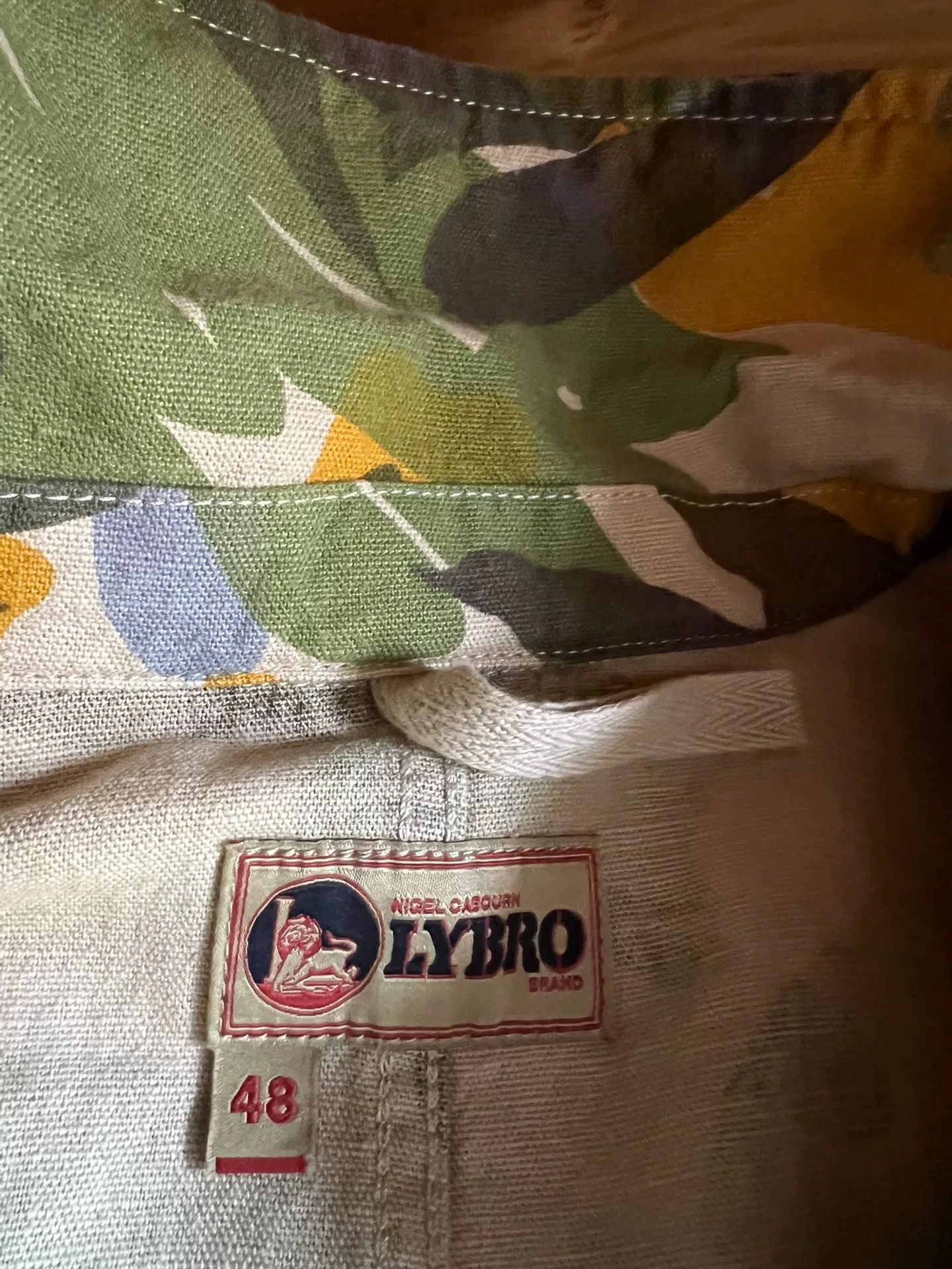 Nigel Cabourn camouflage military hooded jacket with four pockets Size US L / EU 52-54 / 3 - 9 Thumbnail