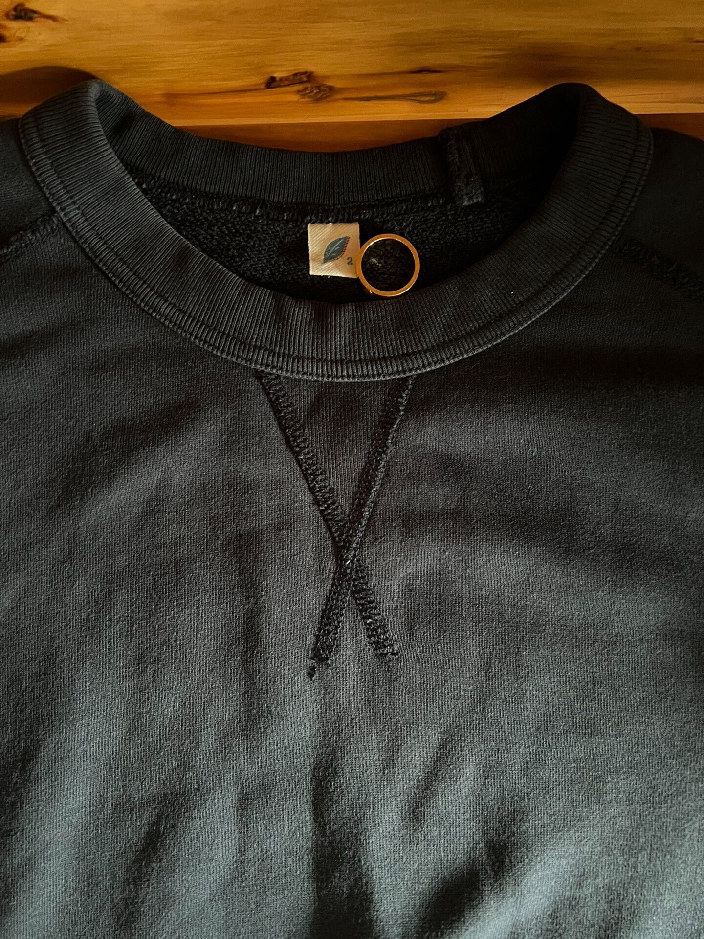 Pure Blue Japan Pure Blue Japan Indigo Dyed Sweatshirt Size US M / EU 48-50 / 2 - 7 Thumbnail