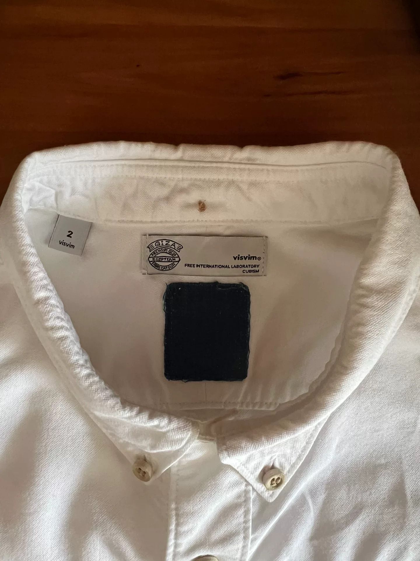 Visvim white drop sleeve shirt with paisley design Size US M / EU 48-50 / 2 - 9 Thumbnail