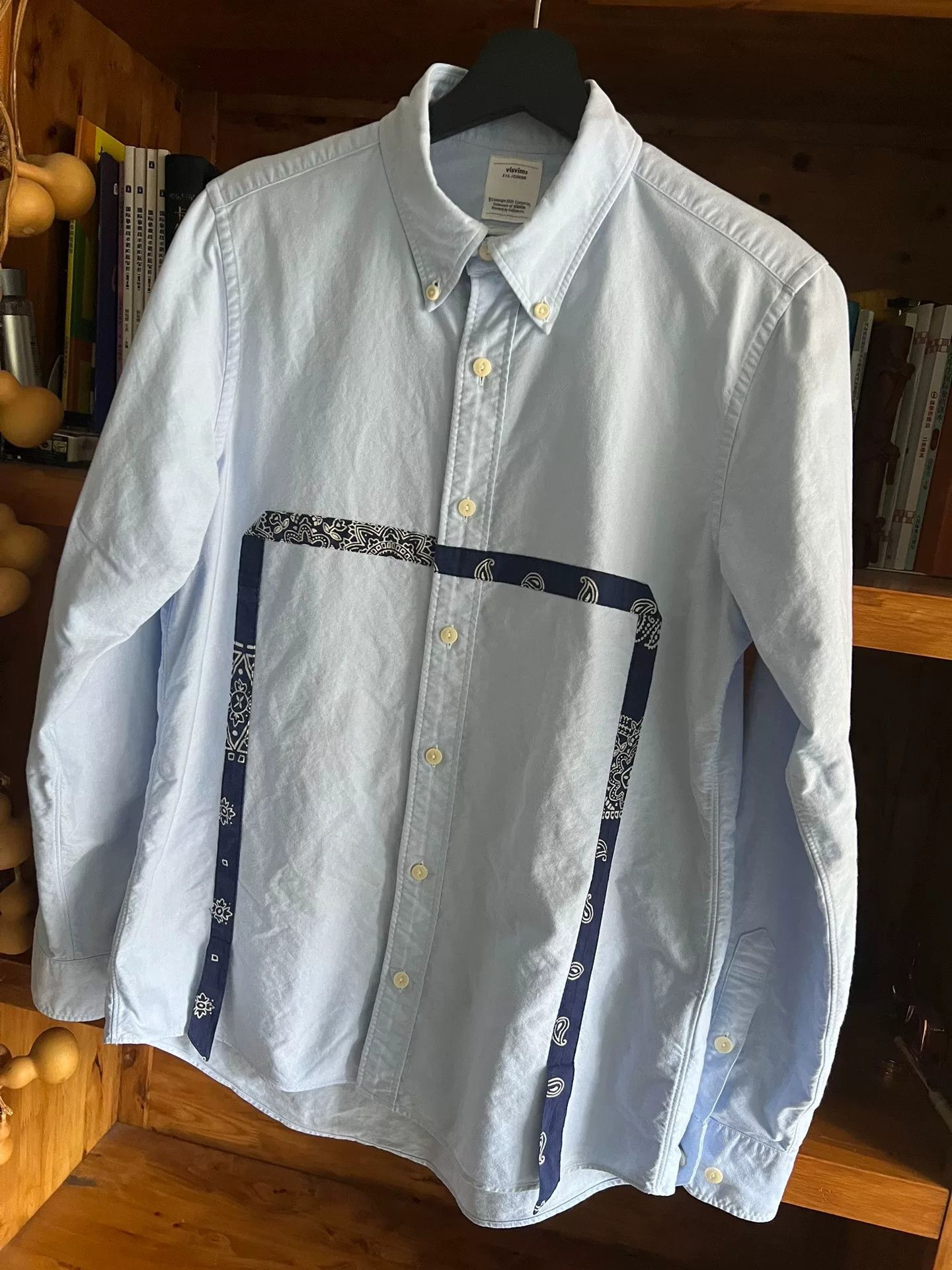 Visvim visvim 2018 Giza Cotton Indigo Shirt Size US M / EU 48-50 / 2 - 3 Thumbnail