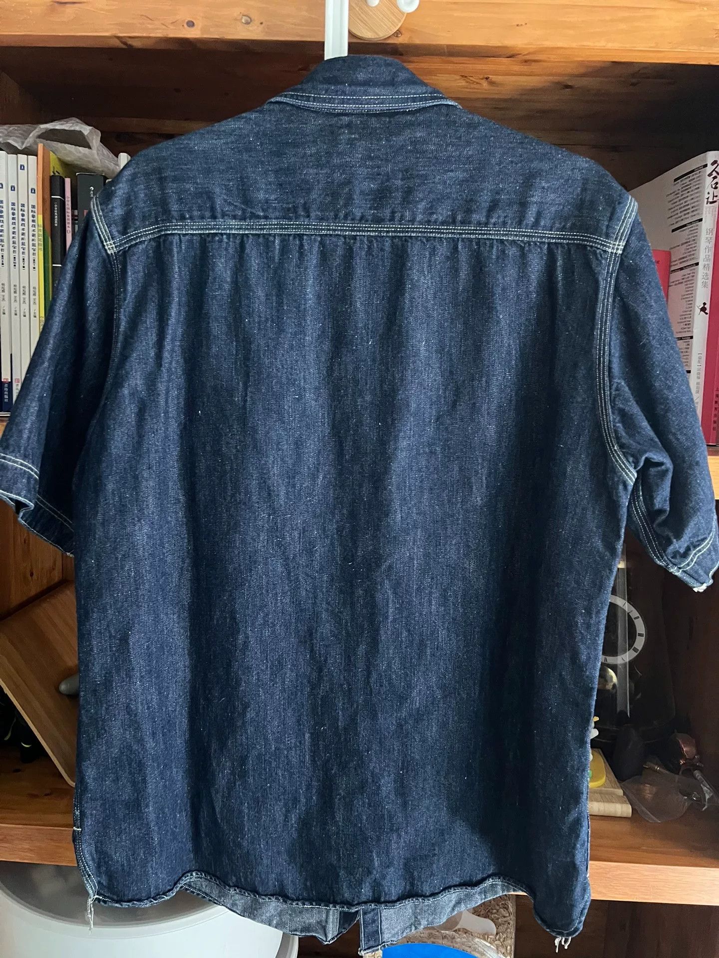 Freewheelers limited edition iron-buttoned denim shirt Size US L / EU 52-54 / 3 - 7 Thumbnail